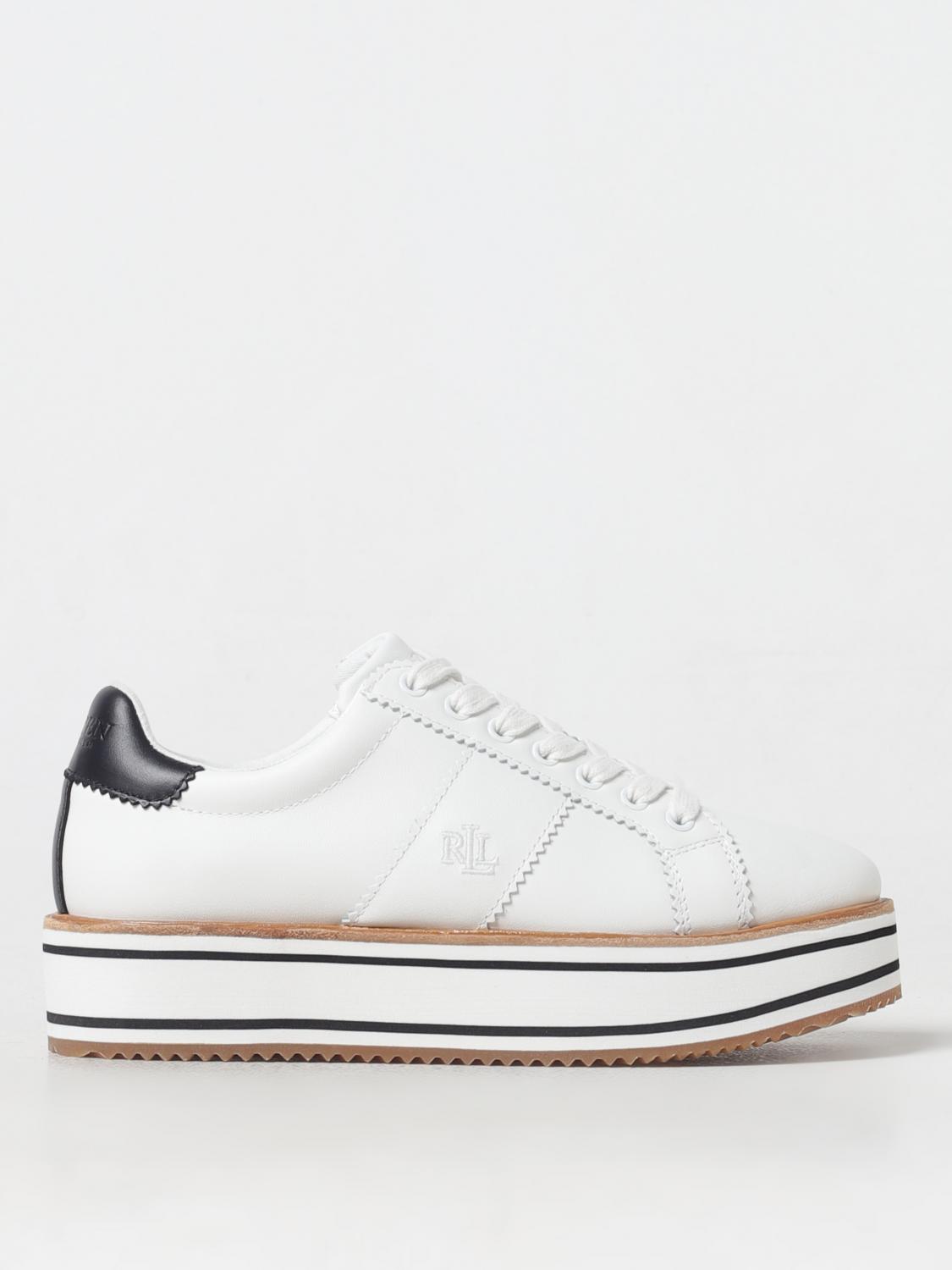 POLO RALPH LAUREN SNEAKERS: Schuhe damen Polo Ralph Lauren, Weiß - Img 1