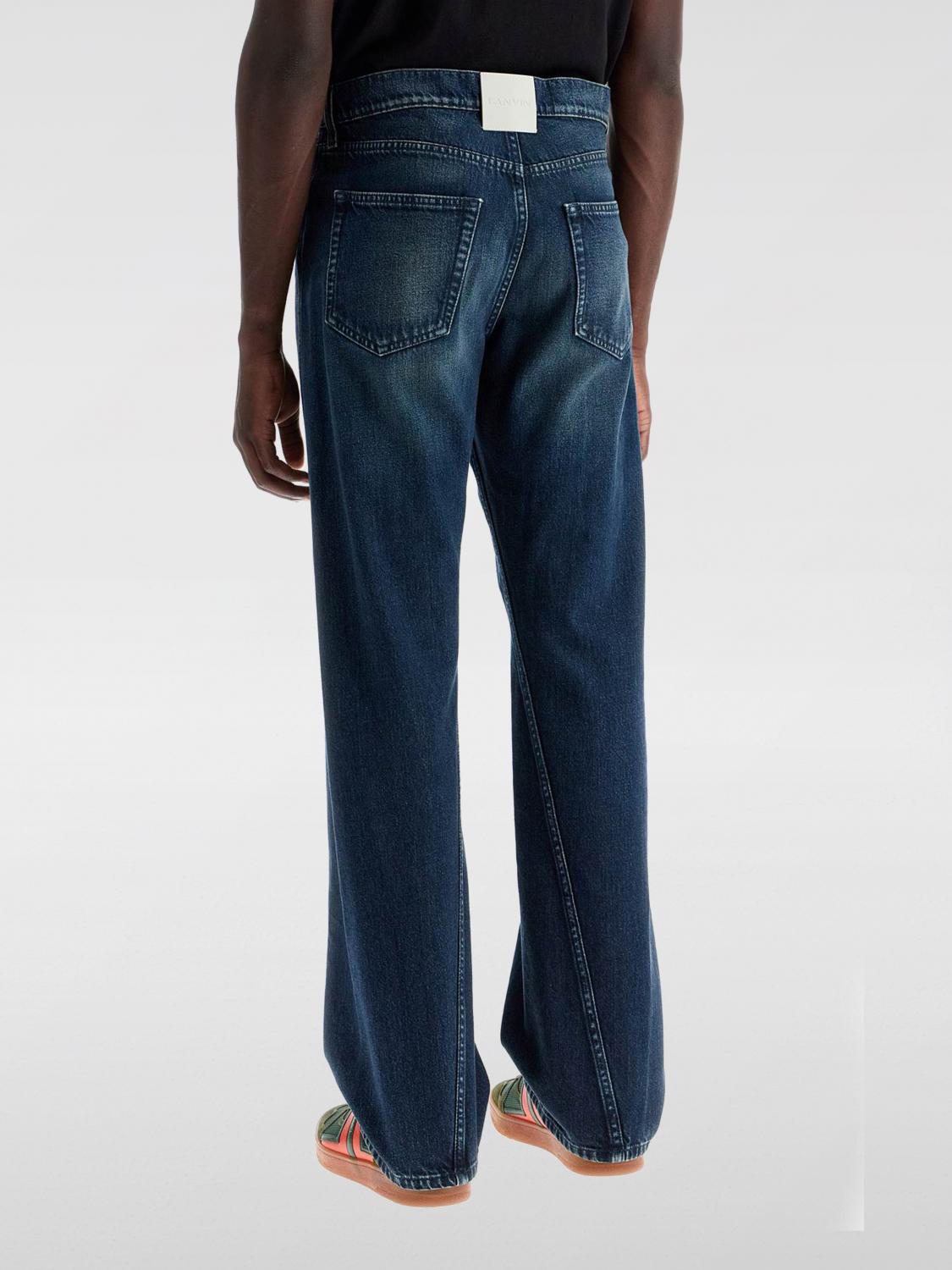 LANVIN JEANS: Jeans herren Lanvin, Blau - Img 2