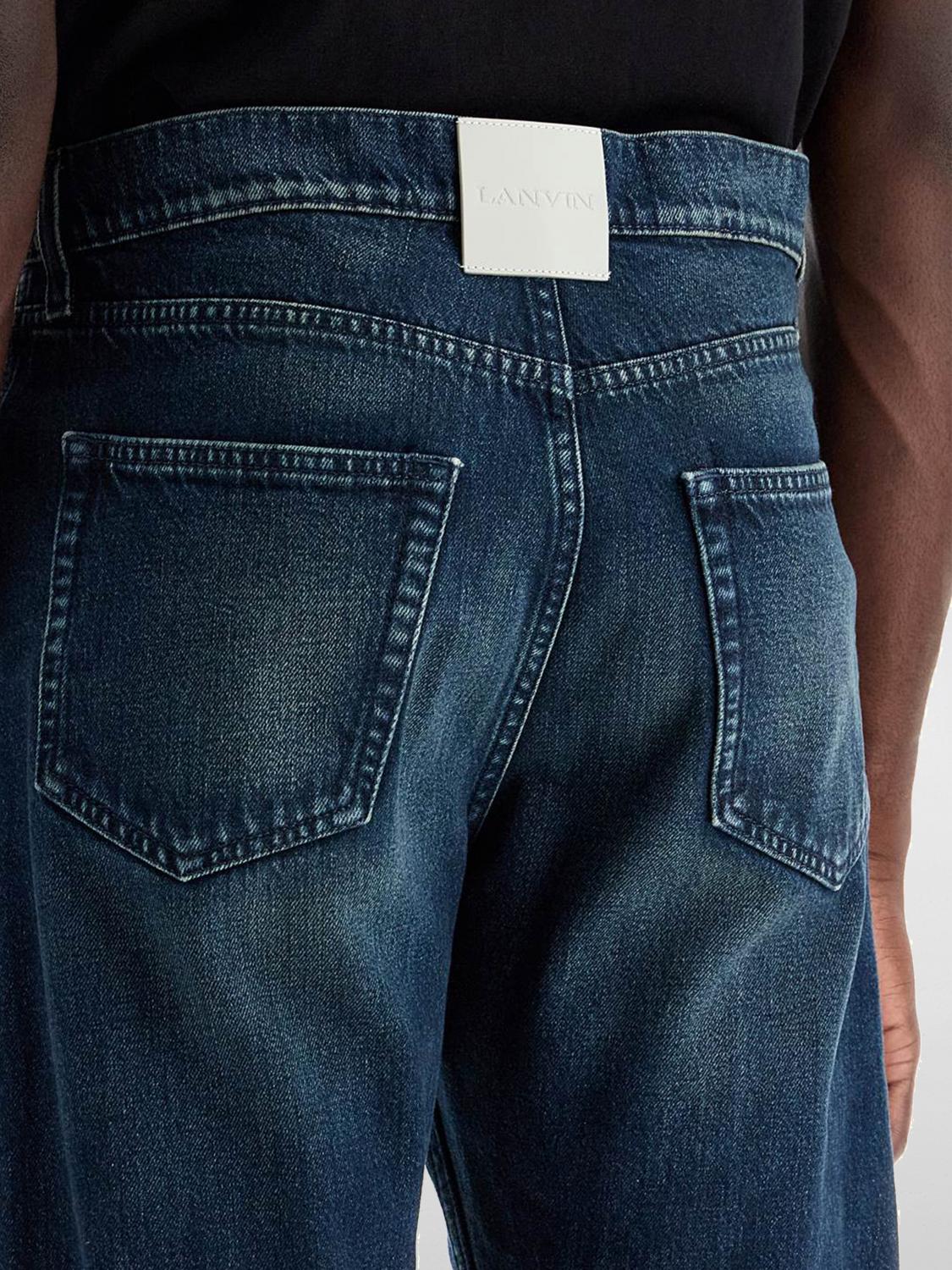 LANVIN JEANS: Jeans herren Lanvin, Blau - Img 3