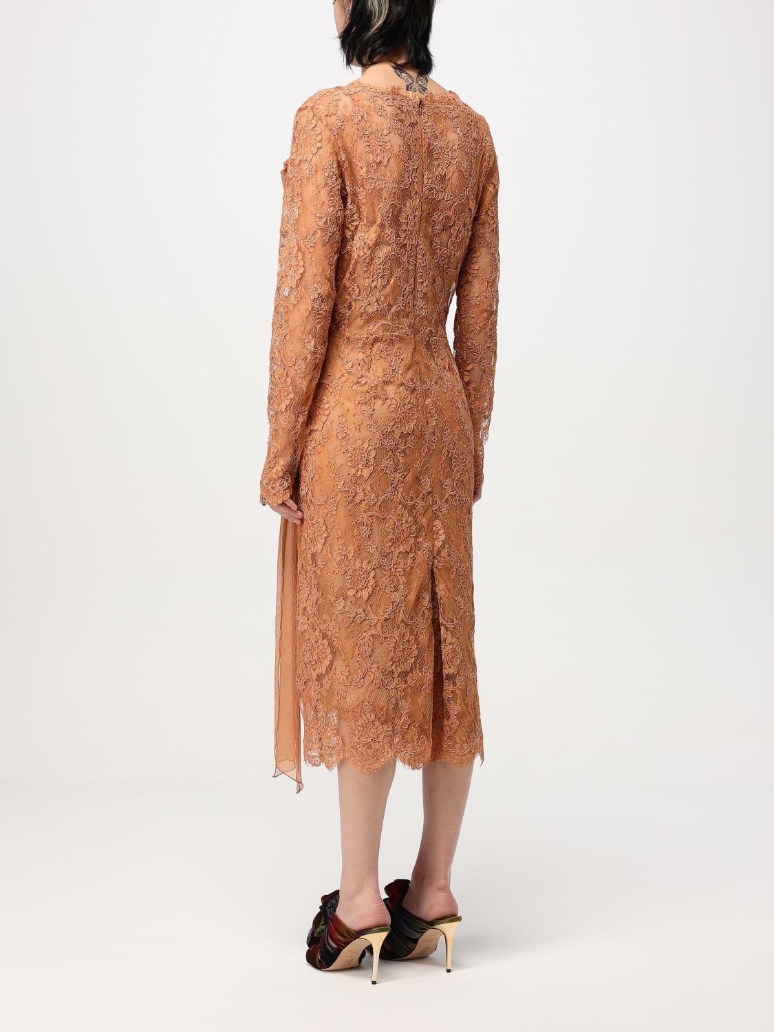 ERMANNO SCERVINO DRESS: Dress woman Ermanno Scervino, Brown - Img 2