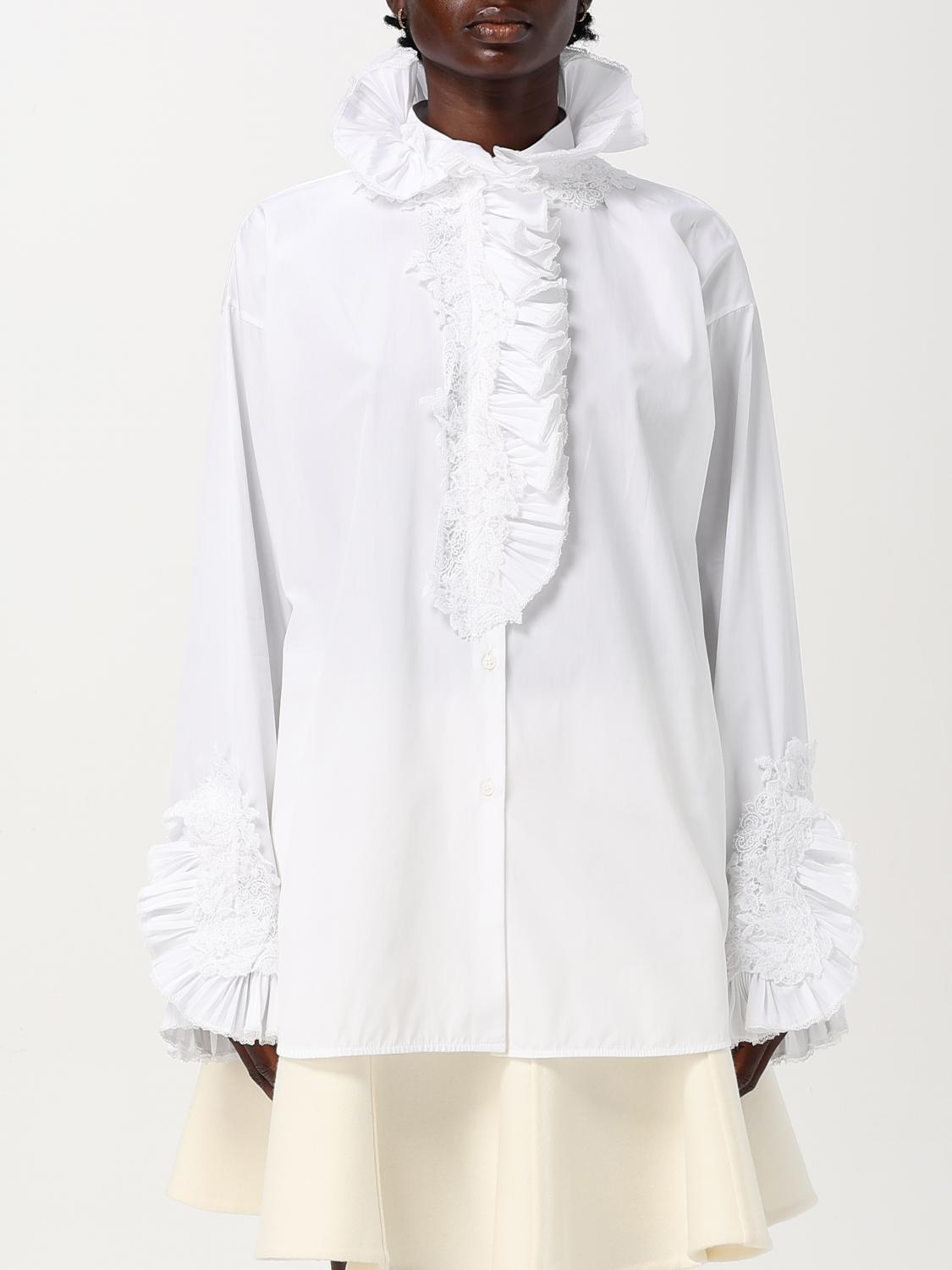 ERMANNO SCERVINO SHIRT: Shirt woman Ermanno Scervino, White - Img 1