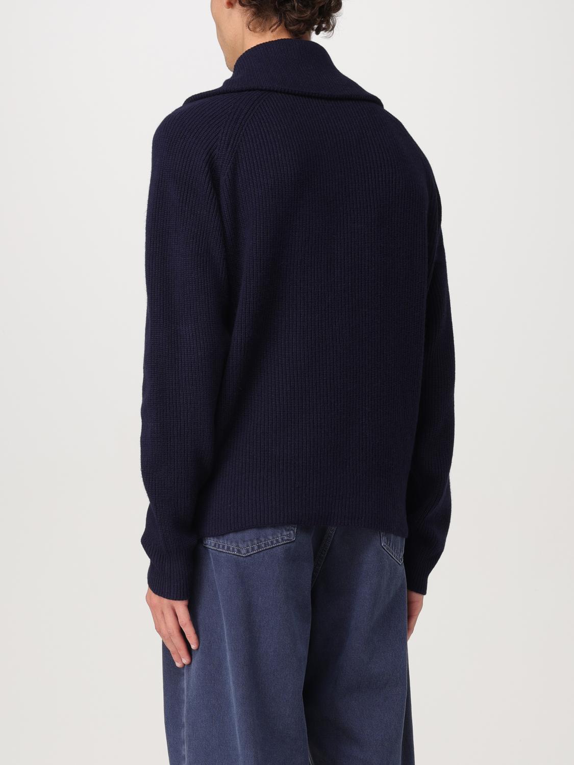 MAISON KITSUNÉ SWEATER: Sweater men Maison KitsunÉ, Blue - Img 2