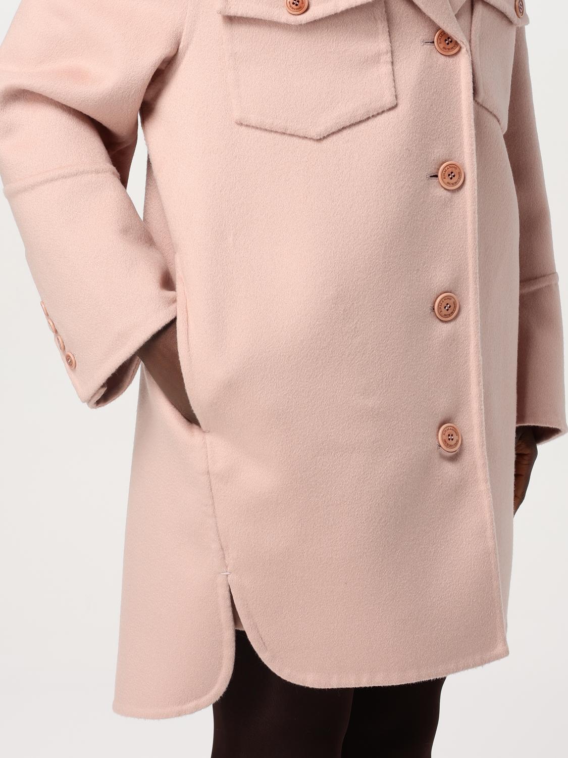 ERMANNO SCERVINO COAT: Coat woman Ermanno Scervino, Pink - Img 5