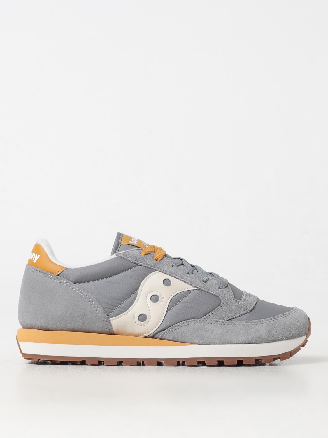 SAUCONY SNEAKERS: Sneakers Jazz Original Saucony in camoscio e mesh , Grigio - Img 1