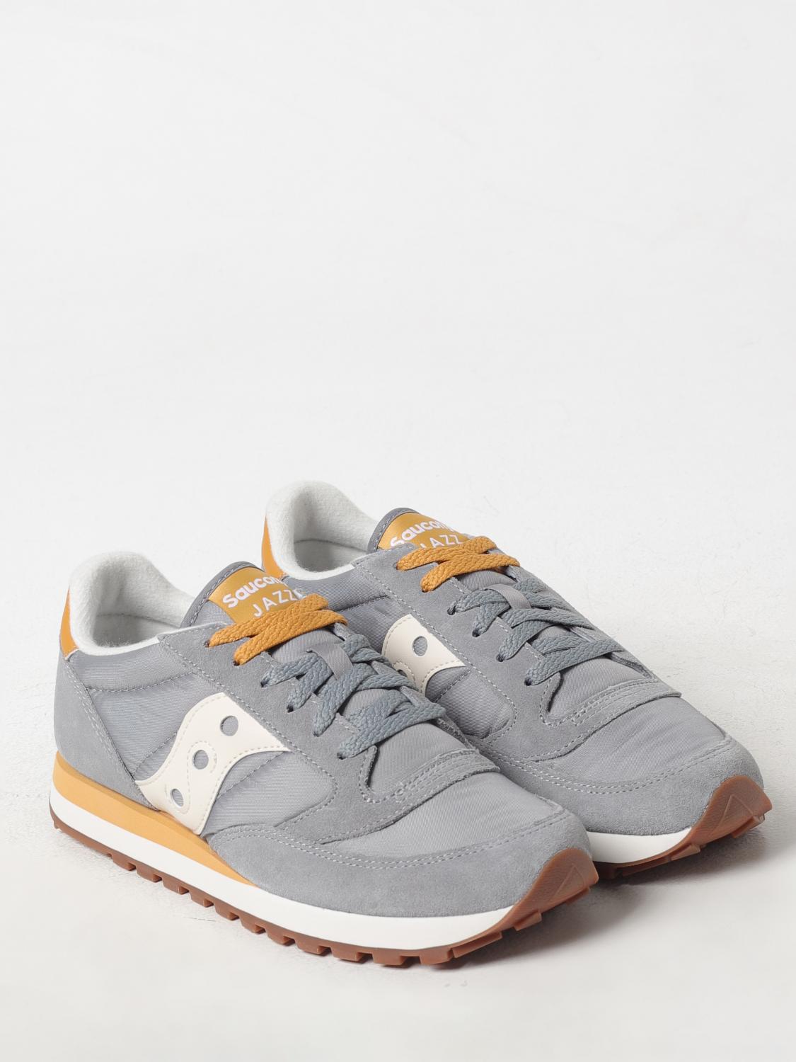 SAUCONY SNEAKERS: Sneakers Jazz Original Saucony in camoscio e mesh , Grigio - Img 2