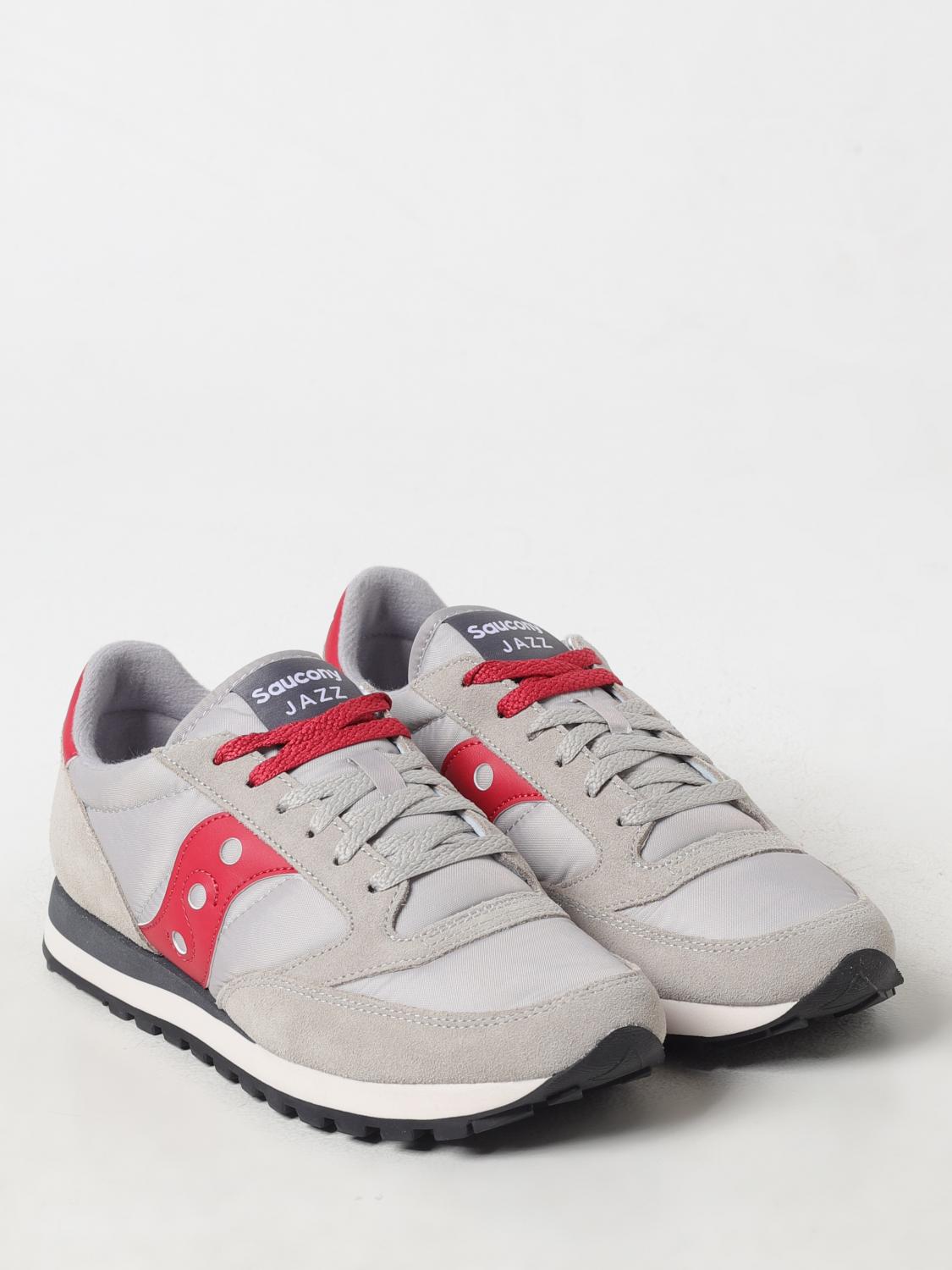 SAUCONY SNEAKERS: Sneakers Shadow Original Saucony in camoscio e mesh , Rosso - Img 2