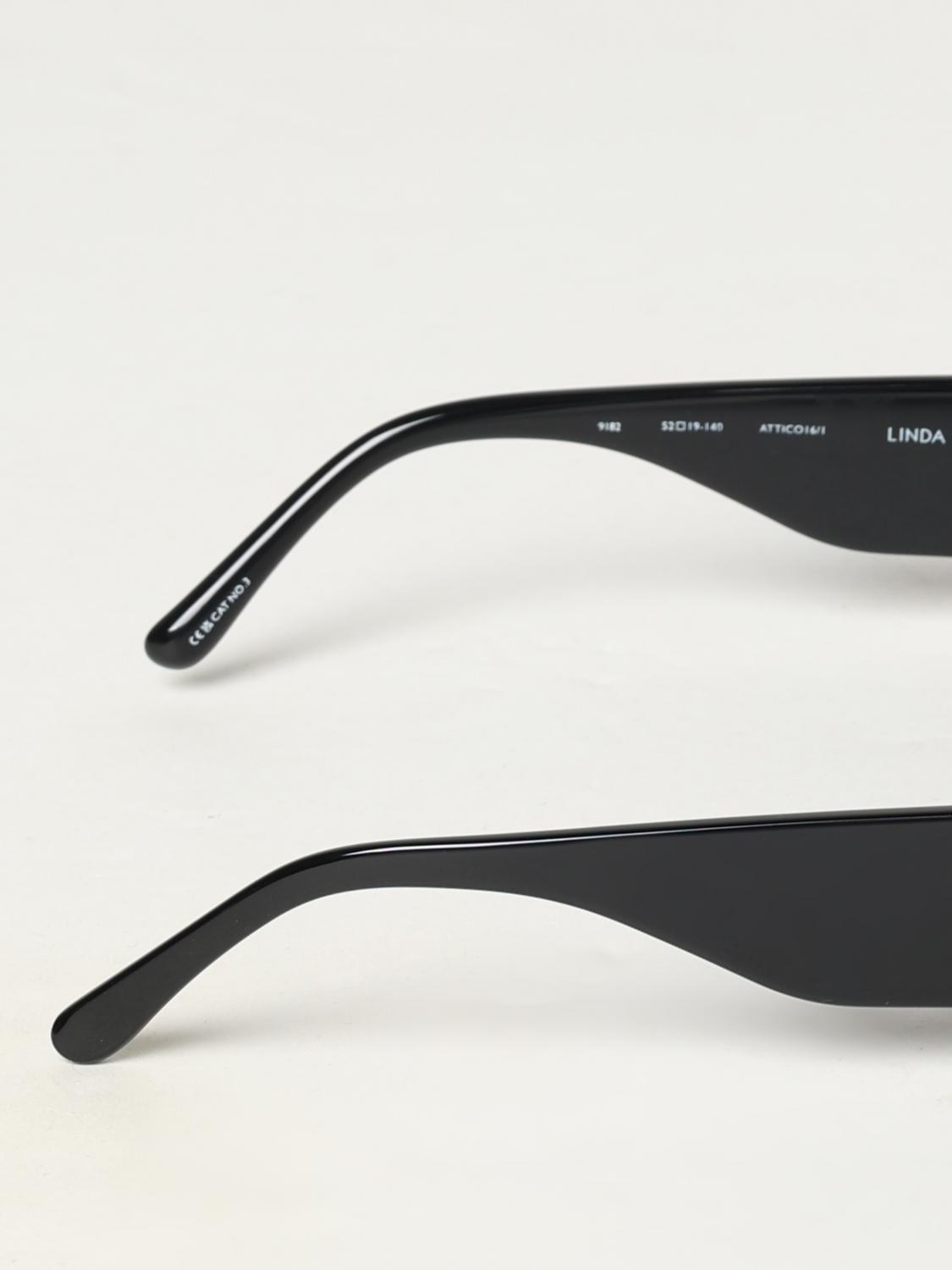 THE ATTICO: Sunglasses woman - Black | The Attico sunglasses