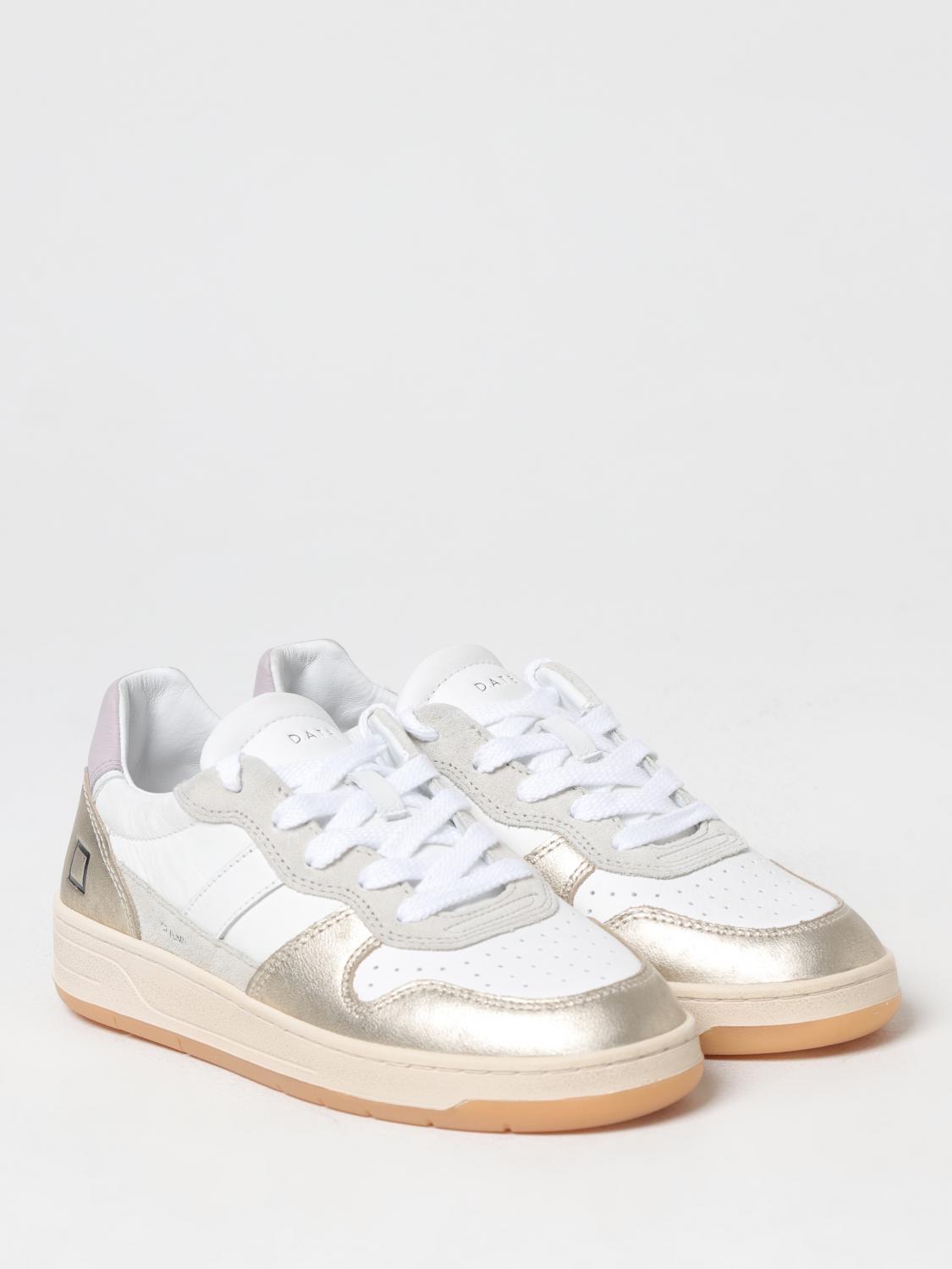 D.A.T.E. SNEAKERS: Sneakers D.A.T.E. in pelle , Bianco - Img 2