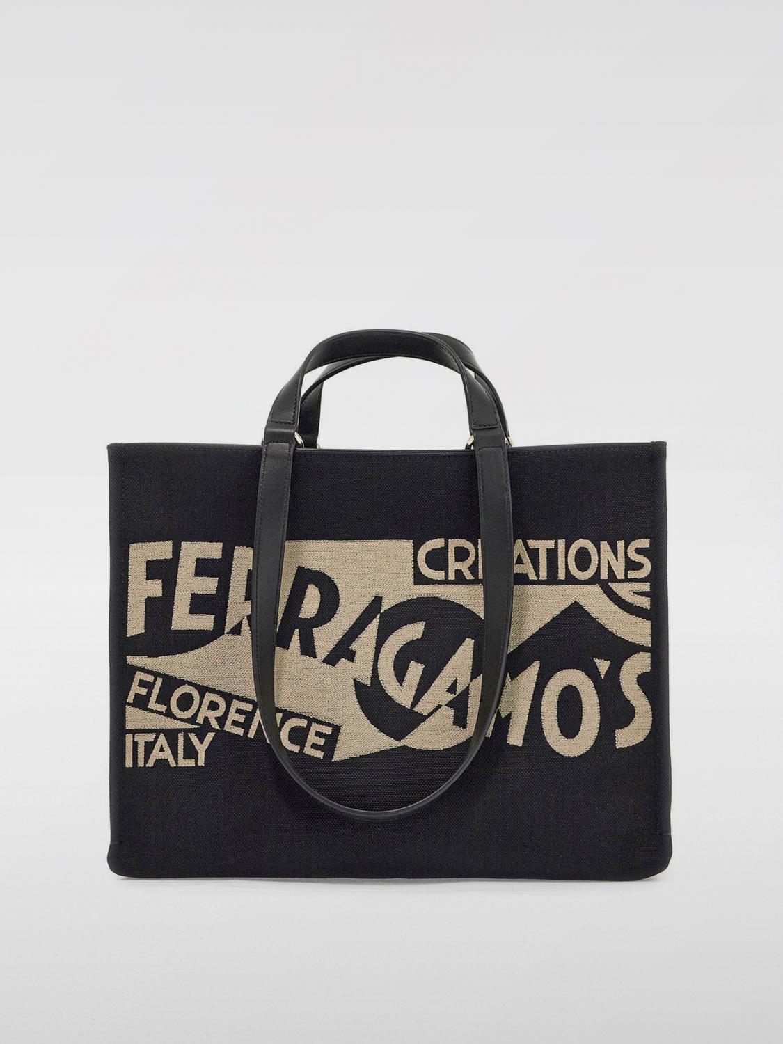 FERRAGAMO BOLSO TOTE: Bolso tote mujer Ferragamo, Negro - Img 1