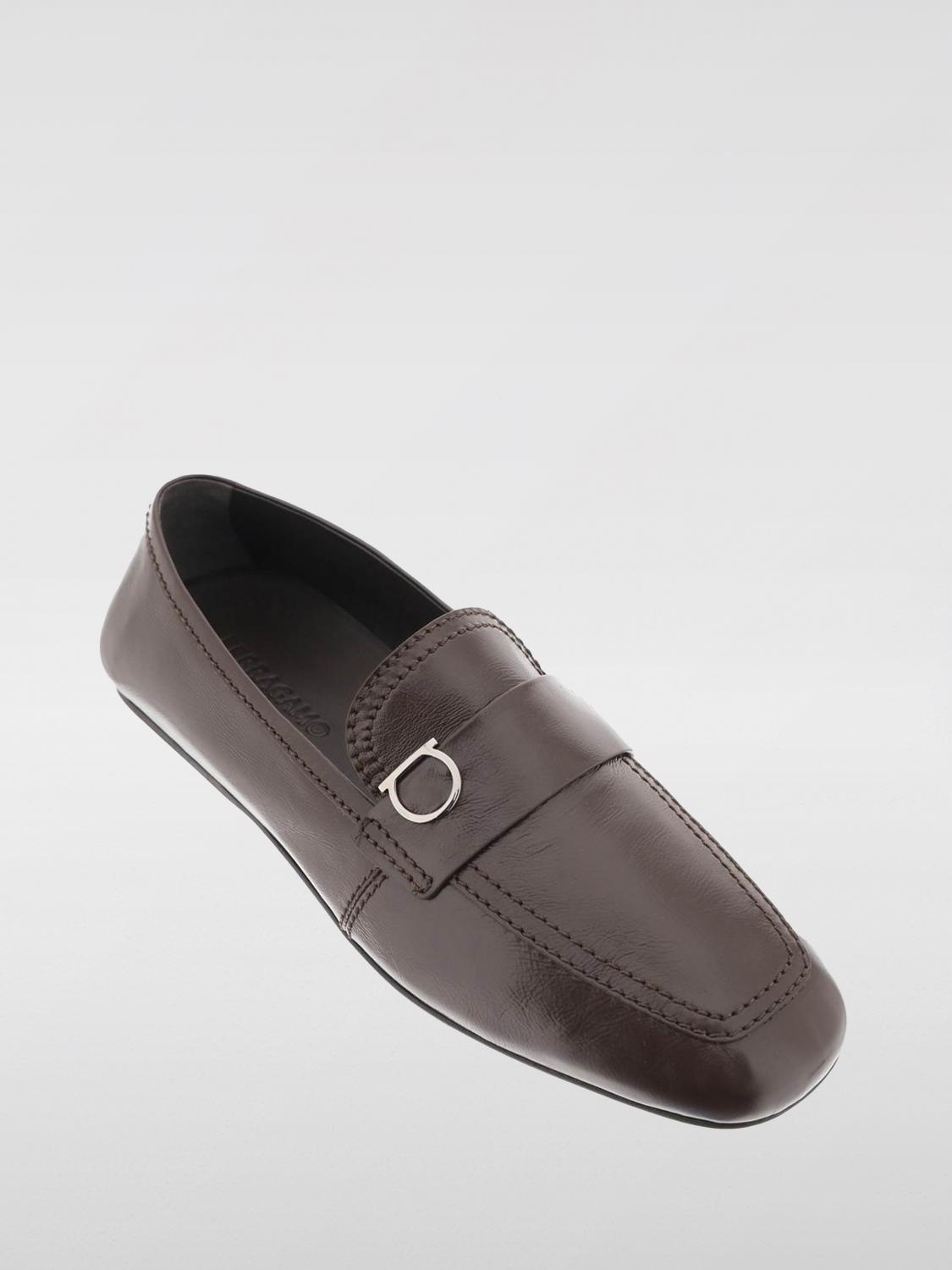 FERRAGAMO LOAFERS: Loafers men Ferragamo, Dark - Img 2