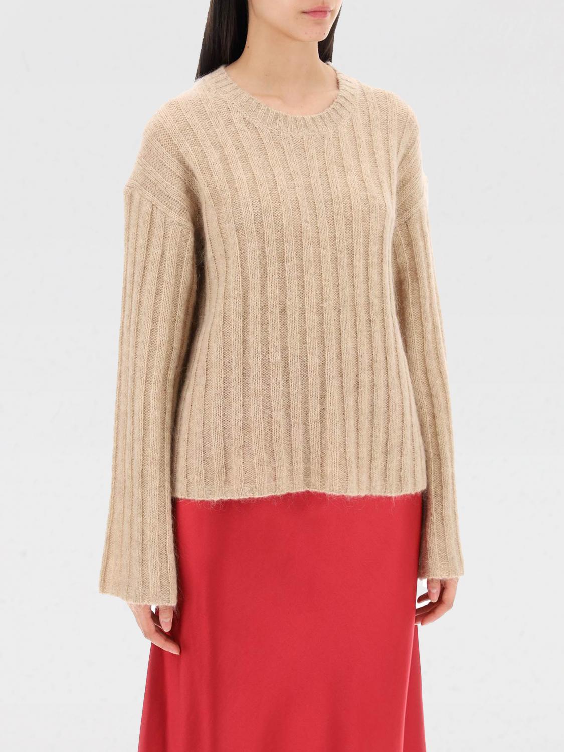 BY MALENE BIRGER MAGLIA: Pullover by Malene Birger in misto lana , Beige - Img 1