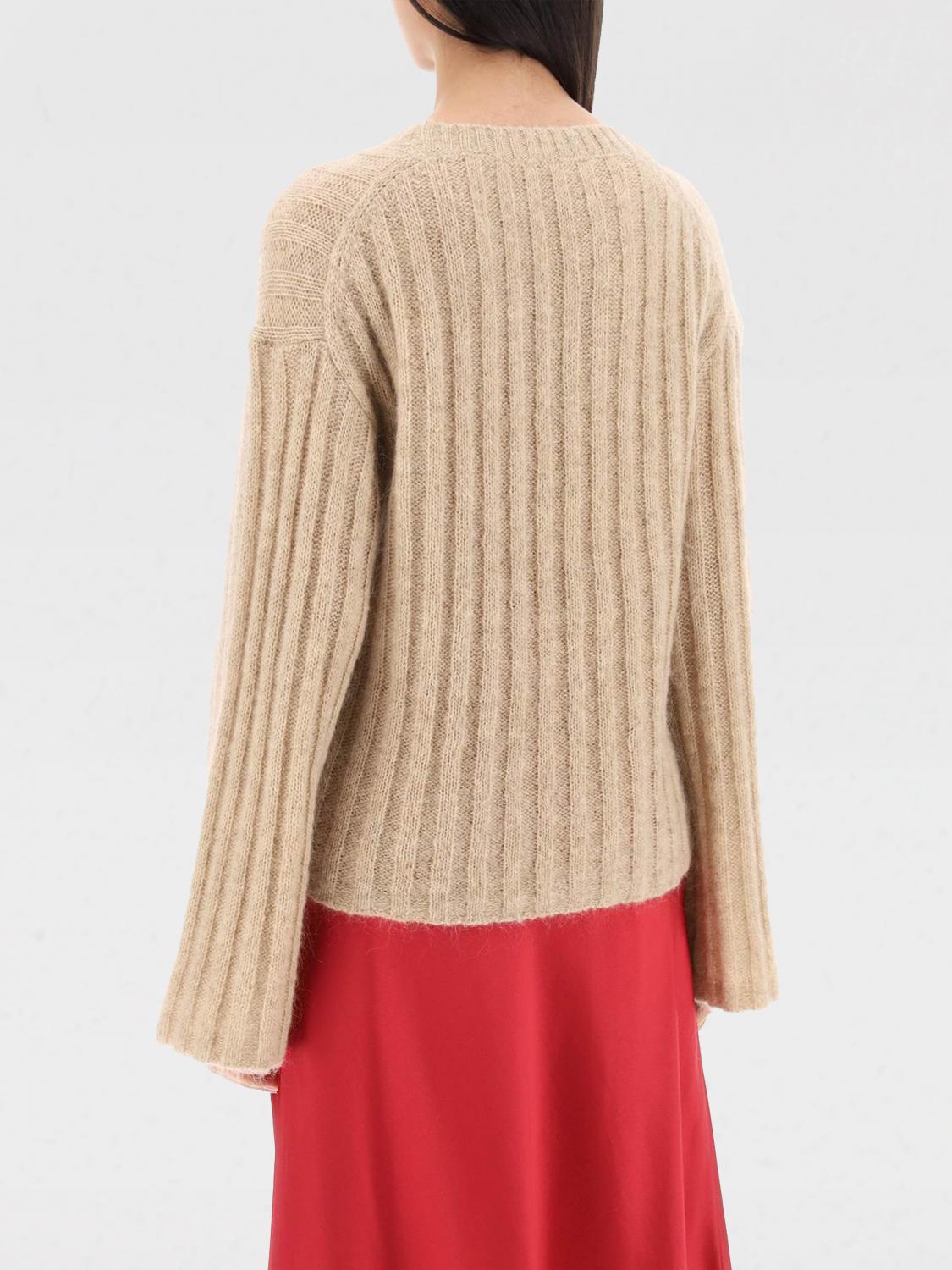 BY MALENE BIRGER MAGLIA: Pullover by Malene Birger in misto lana , Beige - Img 2