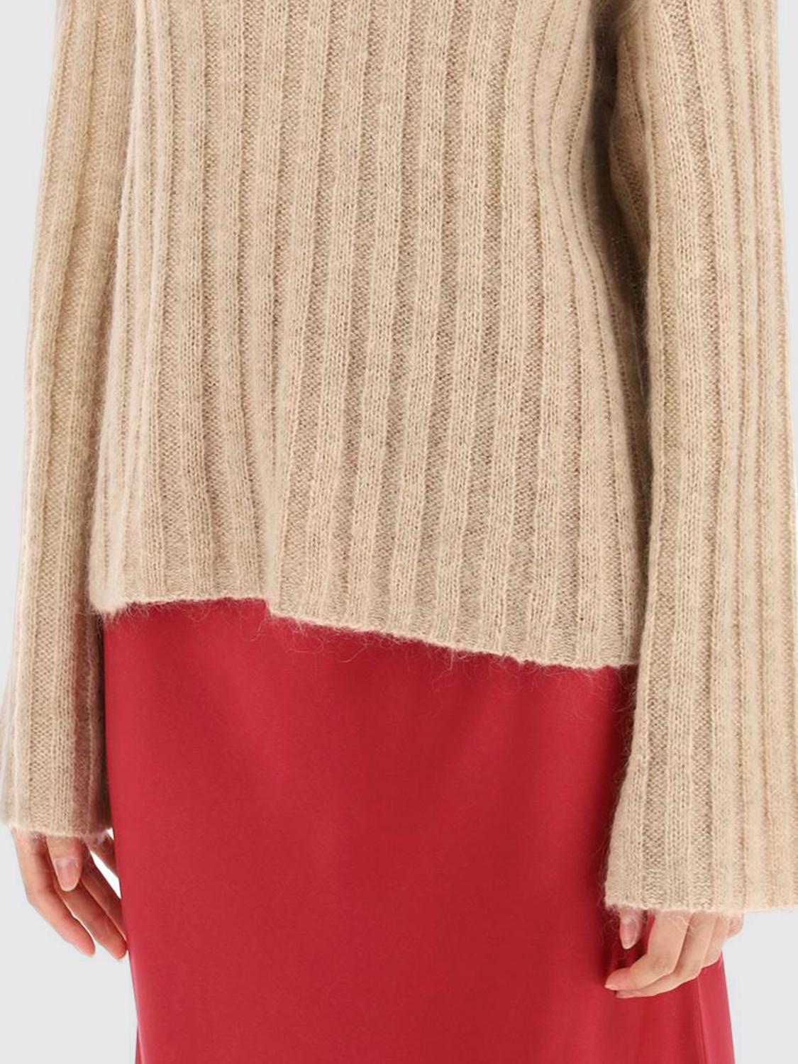 BY MALENE BIRGER MAGLIA: Pullover by Malene Birger in misto lana , Beige - Img 3