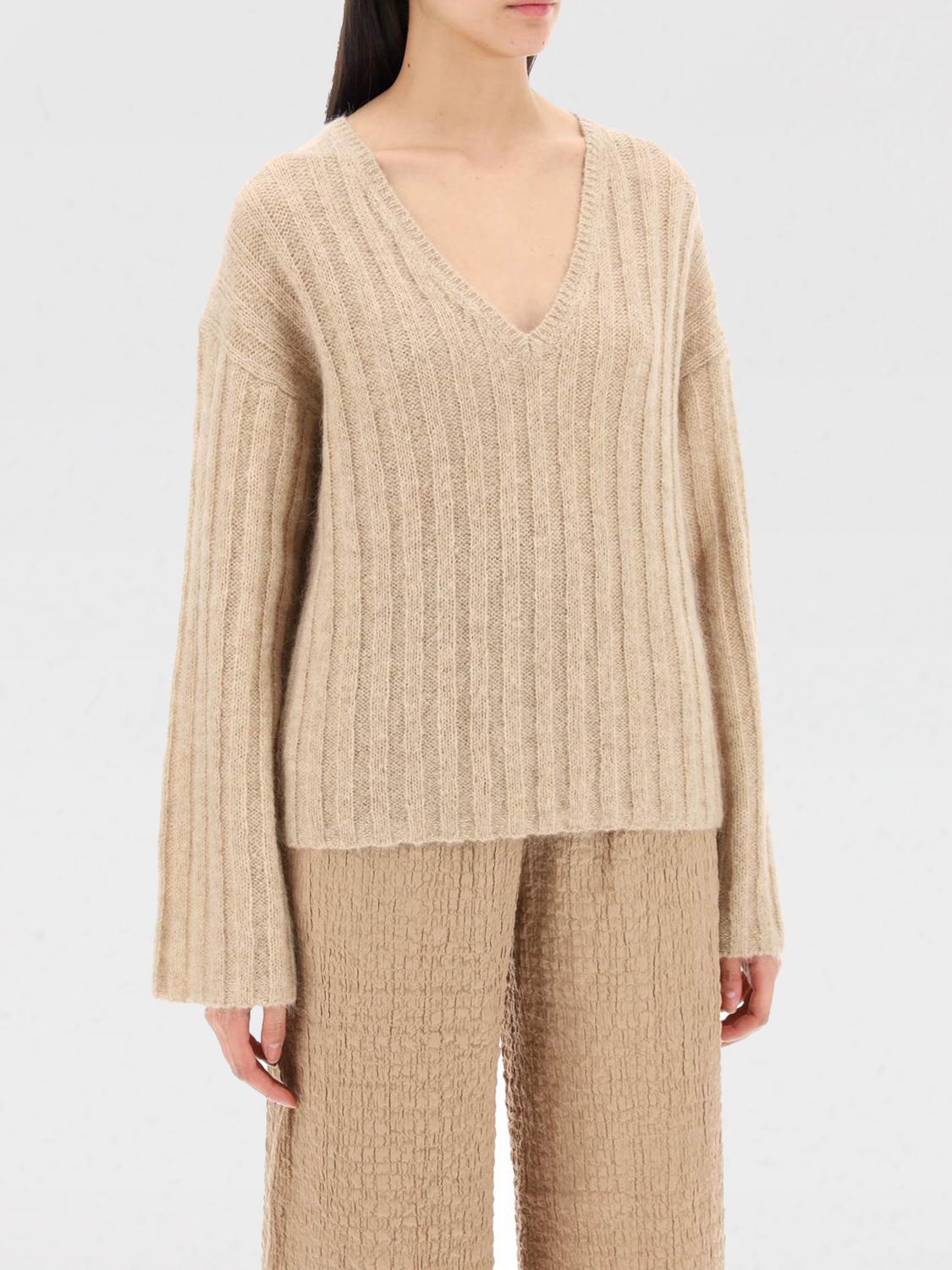 BY MALENE BIRGER MAGLIA: Pullover by Malene Birger in misto lana , Beige - Img 1