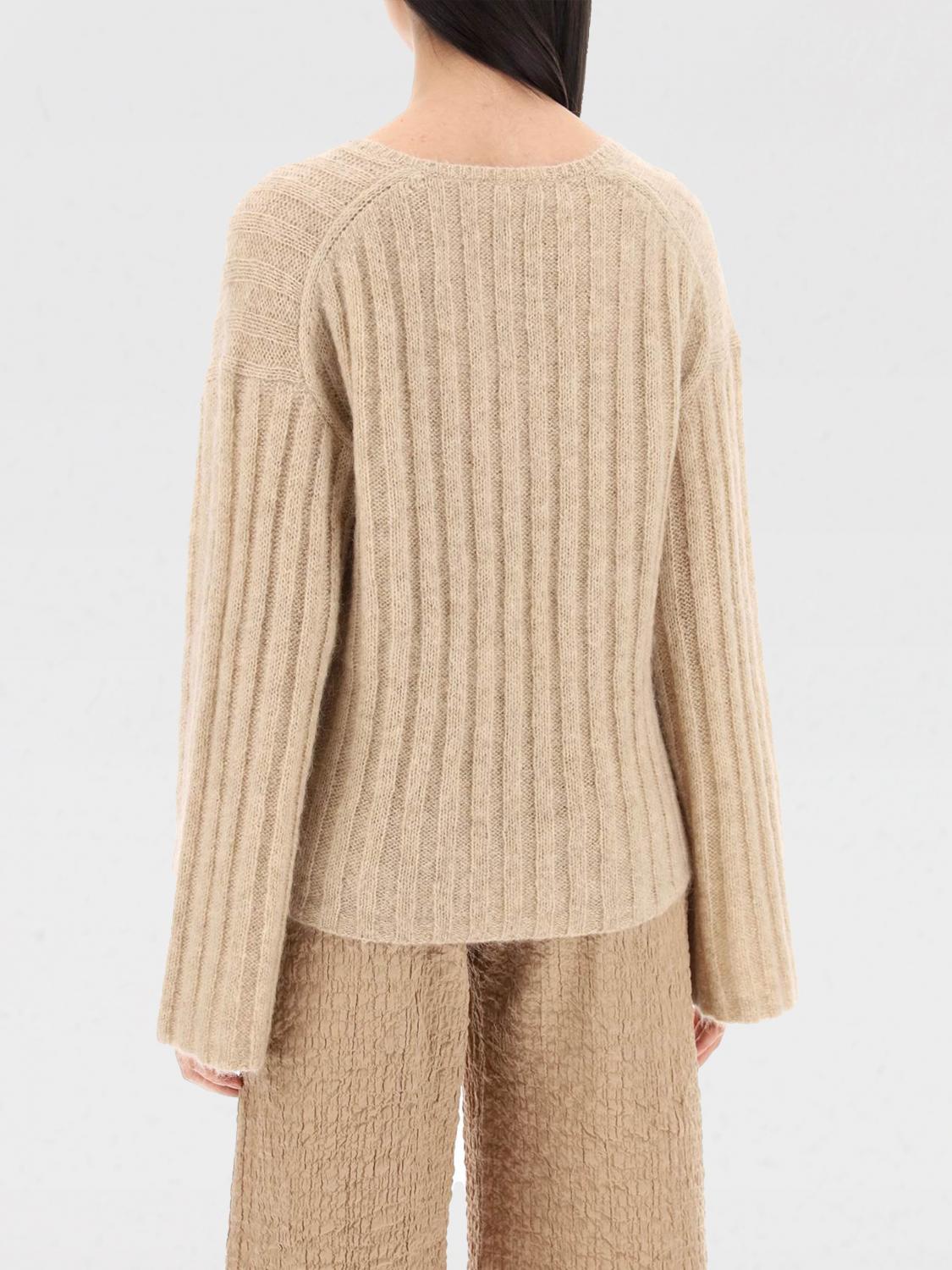 BY MALENE BIRGER MAGLIA: Pullover by Malene Birger in misto lana , Beige - Img 2