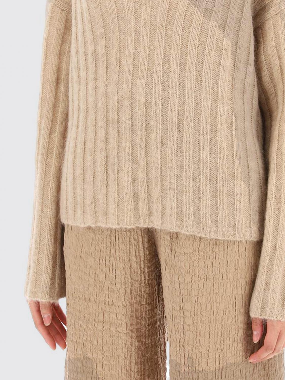 BY MALENE BIRGER MAGLIA: Pullover by Malene Birger in misto lana , Beige - Img 3