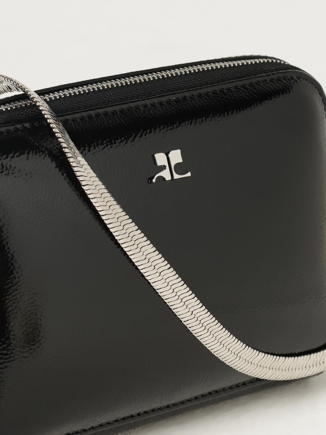 COURRÈGES BOLSO DE HOMBRO: Bolso de mano mujer CourrÈges, Negro - Img 6