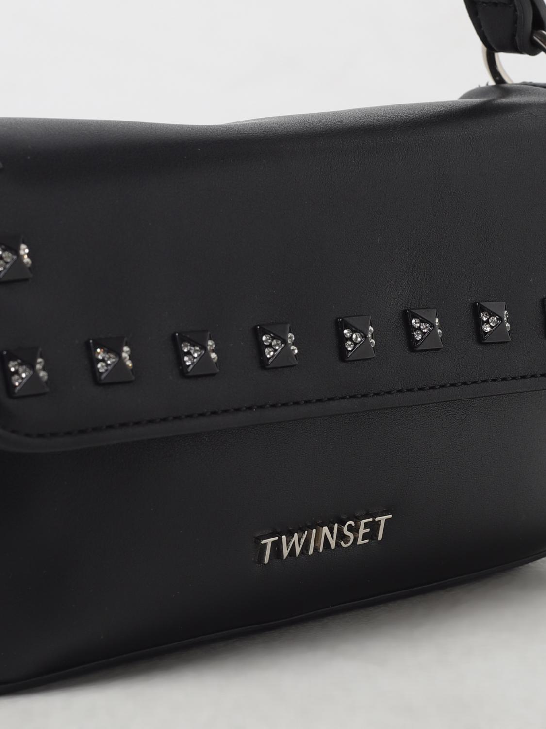 TWINSET MINI BAG: Shoulder bag woman Twinset, Black - Img 3