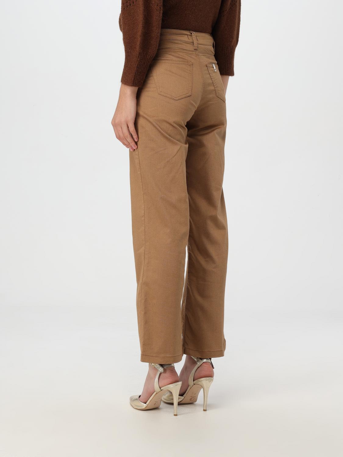 LIU JO PANTS: Pants woman Liu Jo, Sand - Img 2