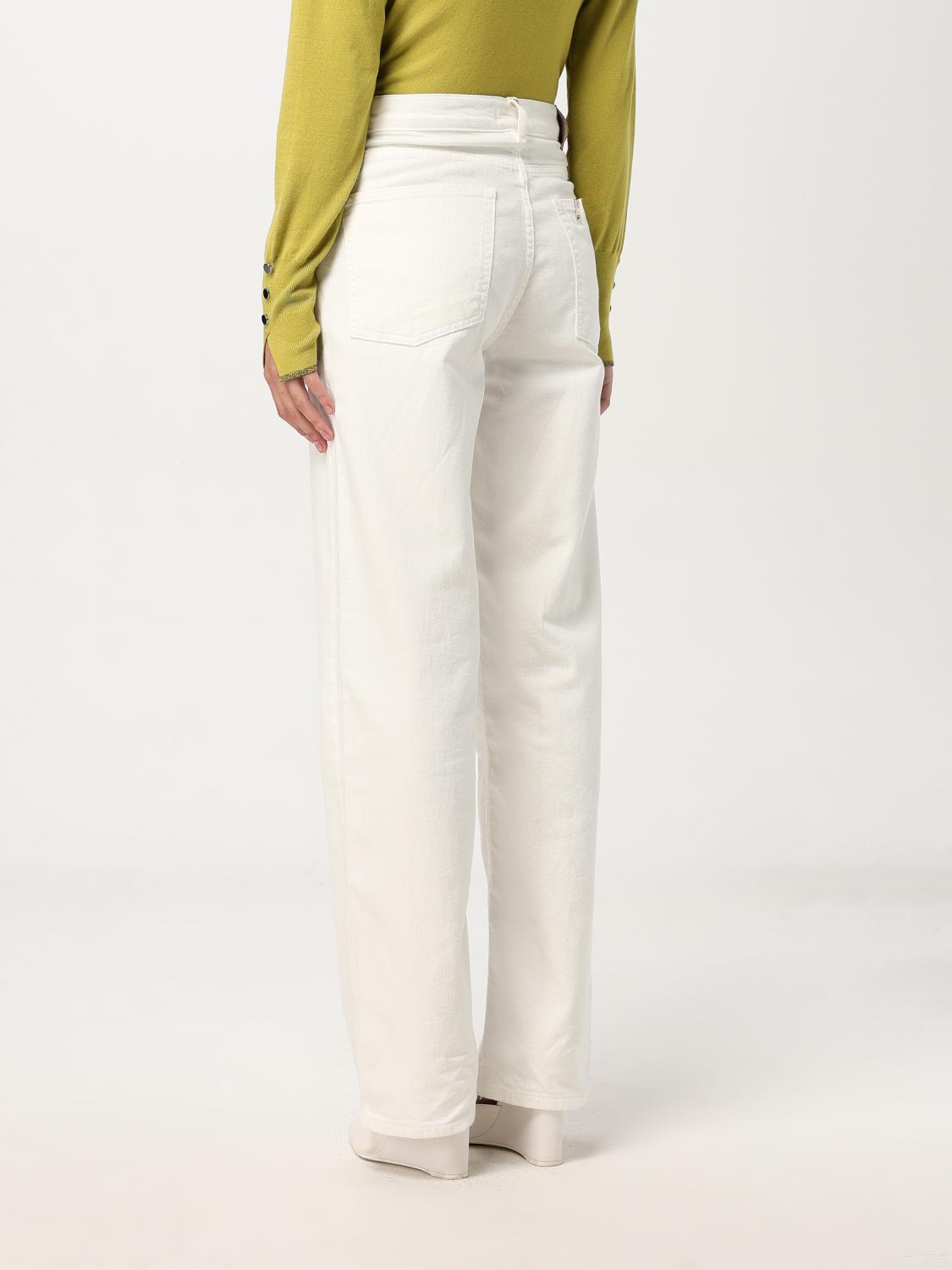 LIU JO PANTS: Pants woman Liu Jo, White - Img 2