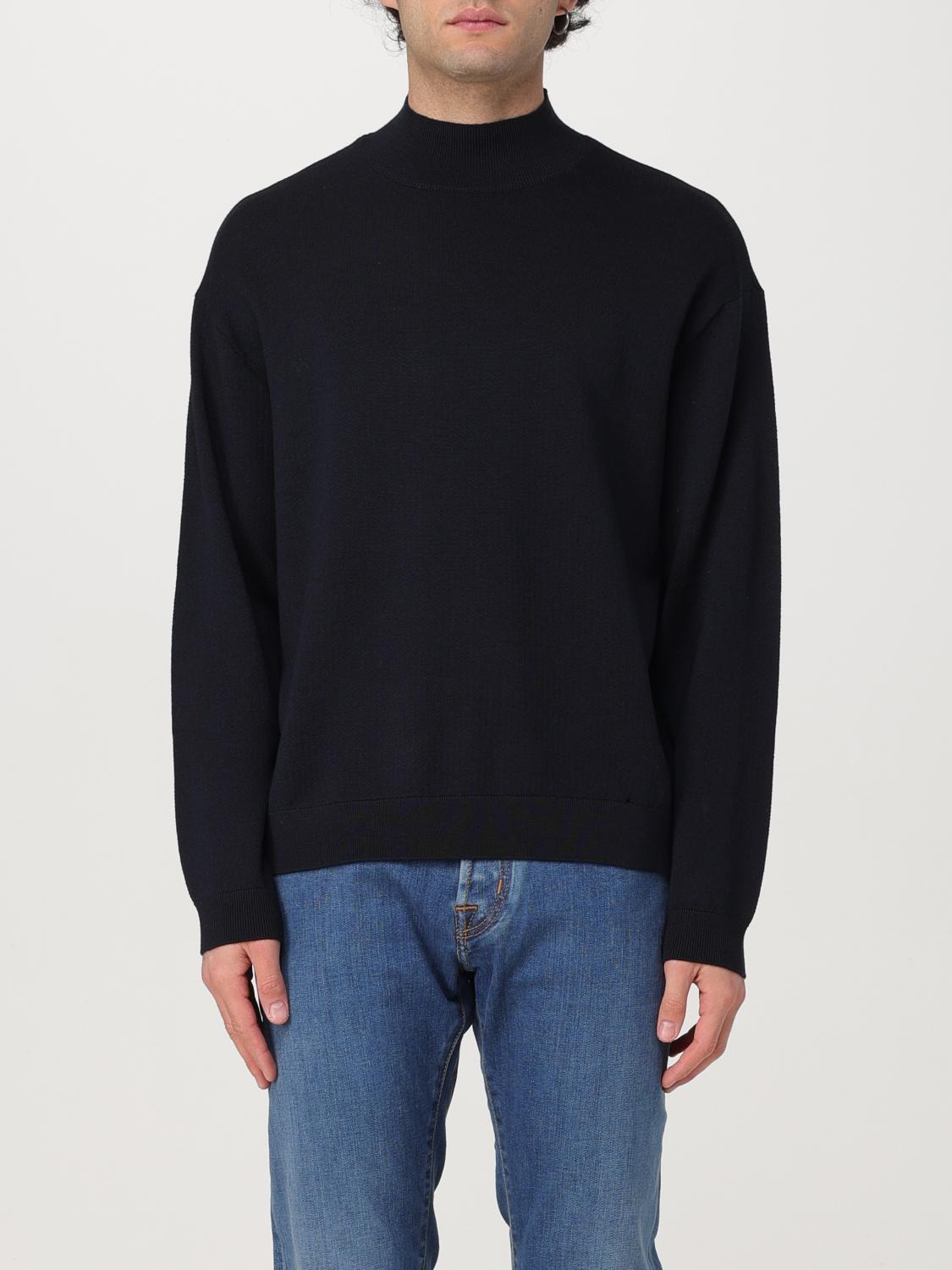 EMPORIO ARMANI SWEATER: Sweater men Emporio Armani, Black 1 - Img 1