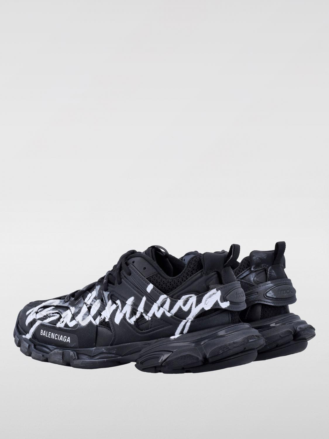 BALENCIAGA 스니커즈: 스니커즈 남성 Balenciaga, 블랙 - Img 4