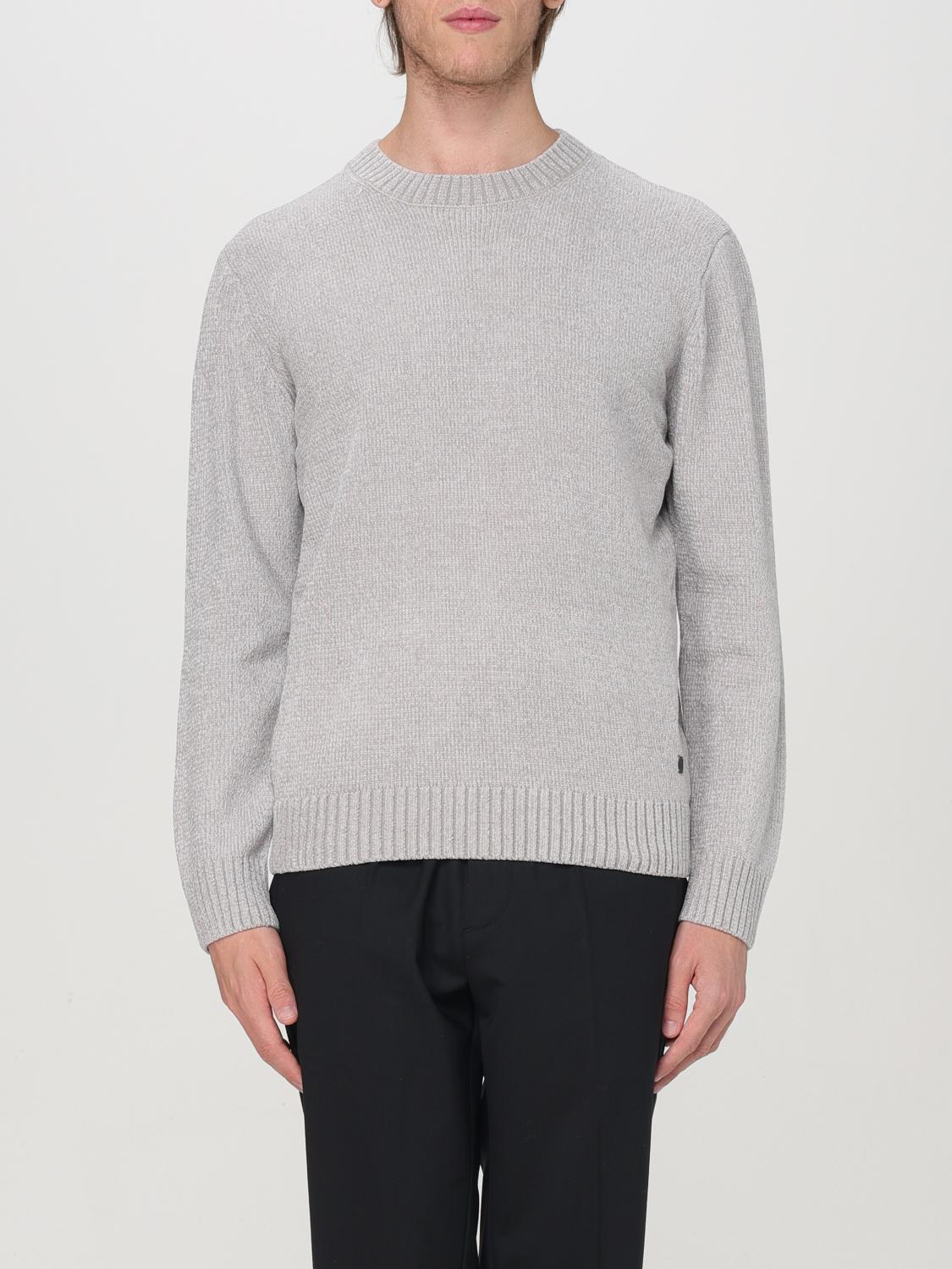 LIU JO SWEATER: Sweater men Liu Jo, Ice - Img 1