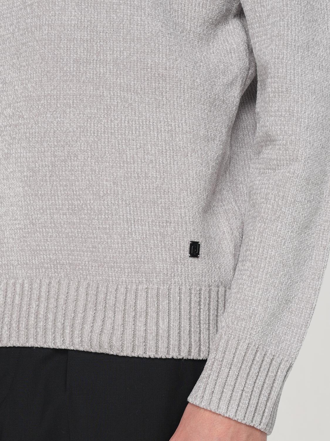 LIU JO SWEATER: Sweater men Liu Jo, Ice - Img 3