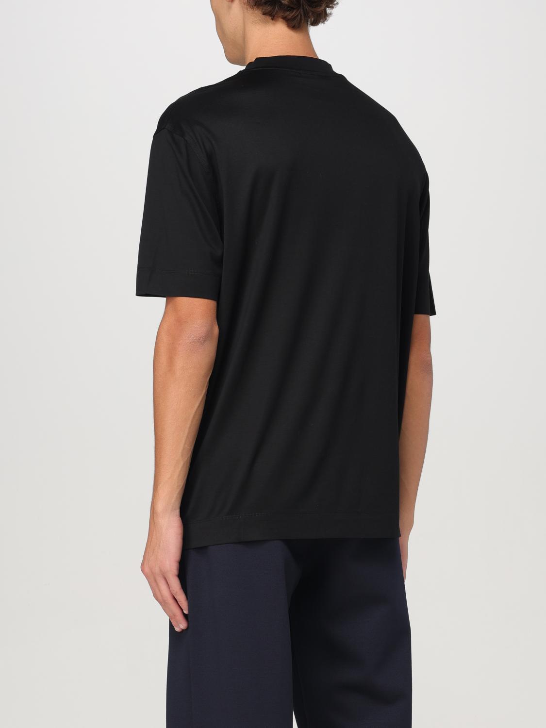 EMPORIO ARMANI T-SHIRT: T-shirt men Emporio Armani, Black 1 - Img 2