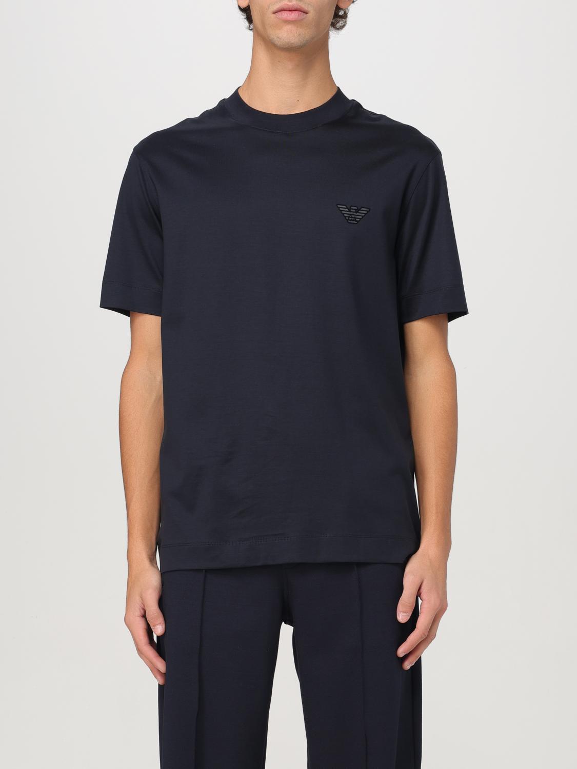 EMPORIO ARMANI T-SHIRT: T-shirt herren Emporio Armani, Blau 1 - Img 1