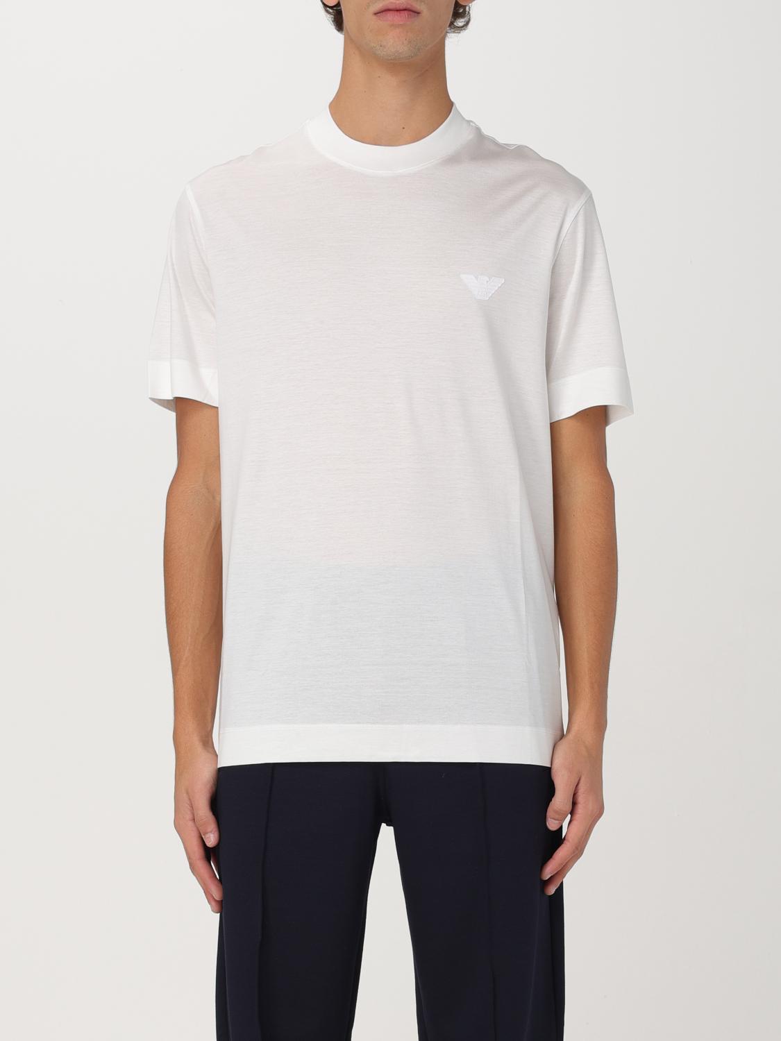 EMPORIO ARMANI T-SHIRT: T-shirt men Emporio Armani, White 1 - Img 1