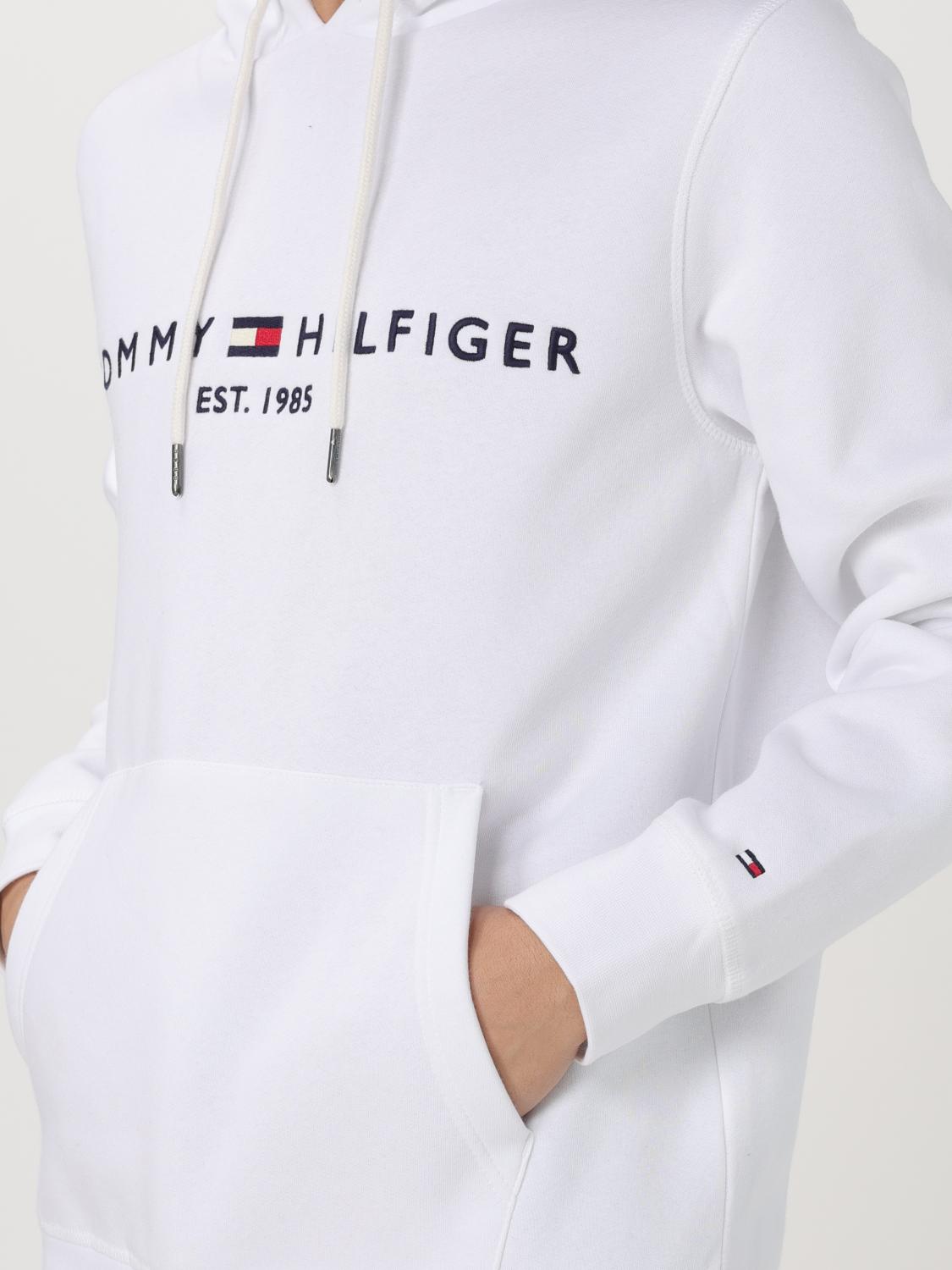 TOMMY HILFIGER SWEATSHIRT: Sweatshirt men Tommy Hilfiger, White - Img 3