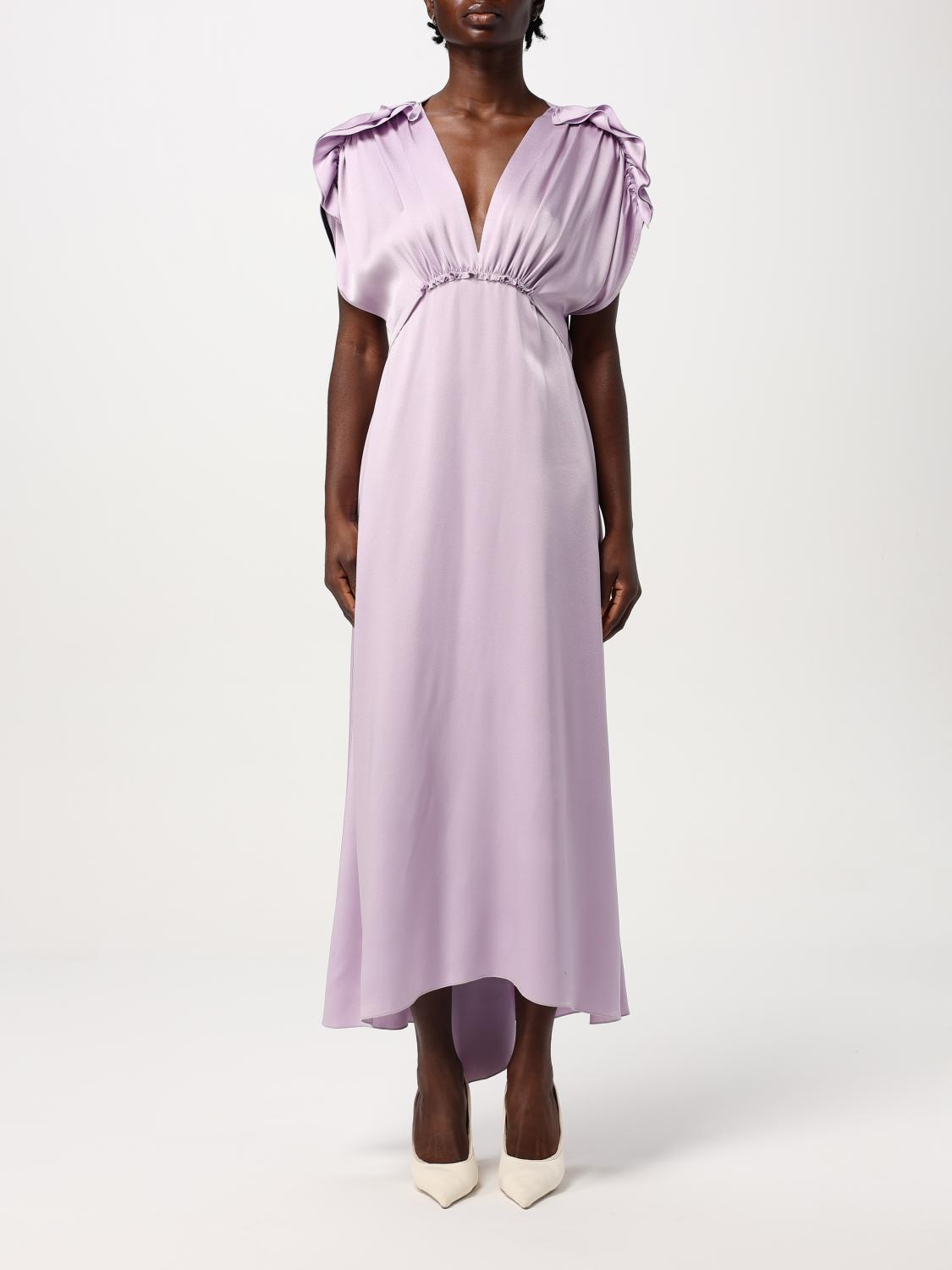 VICTORIA VICTORIA BECKHAM DRESS: Dress woman Victoria Victoria Beckham, Violet - Img 1