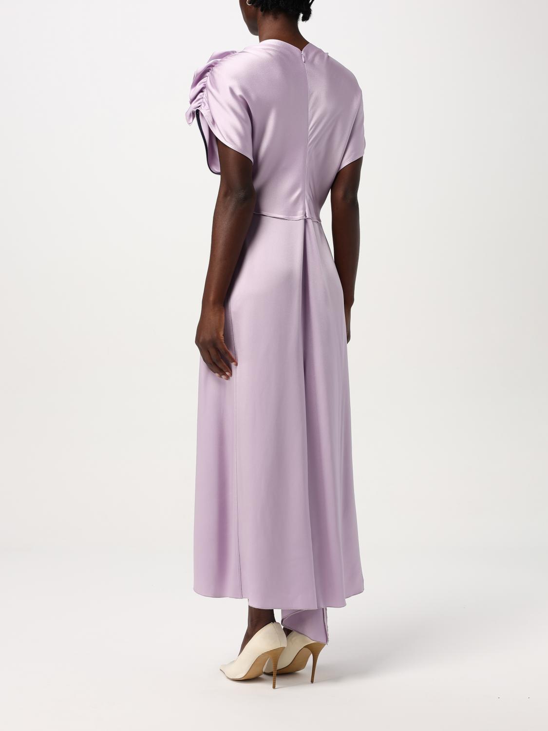 VICTORIA VICTORIA BECKHAM DRESS: Dress woman Victoria Victoria Beckham, Violet - Img 2