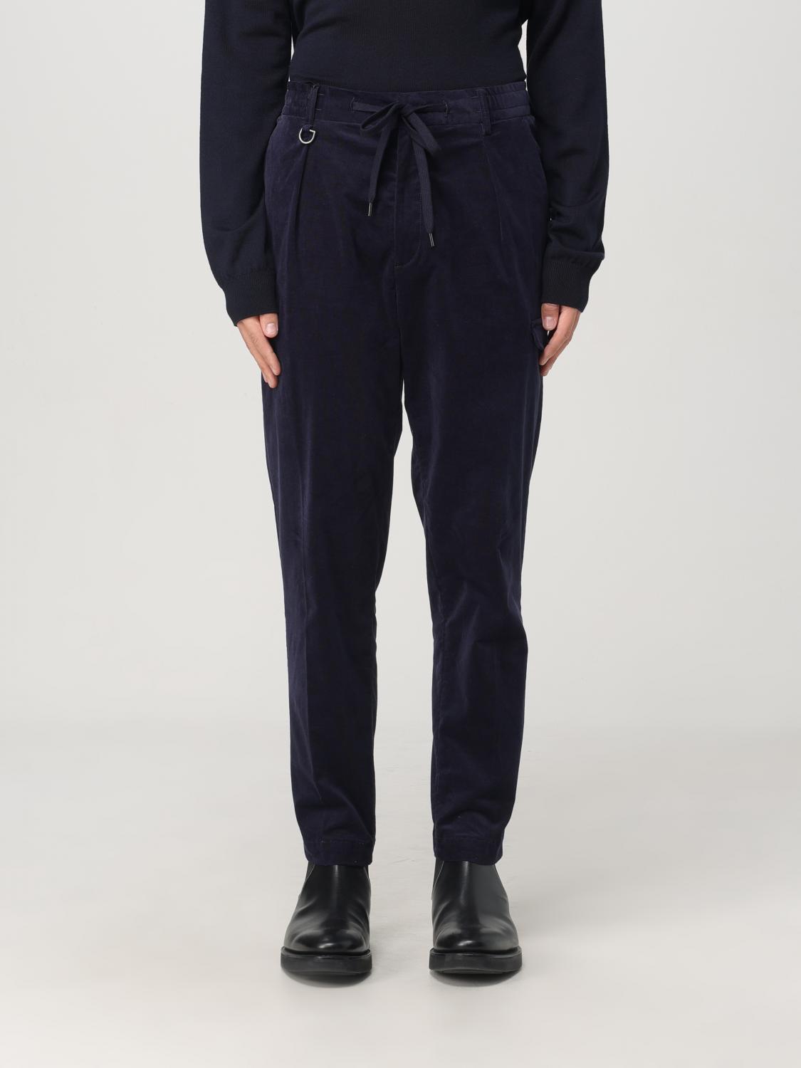 PAOLO PECORA PANTS: Pants men Paolo Pecora, Blue - Img 1