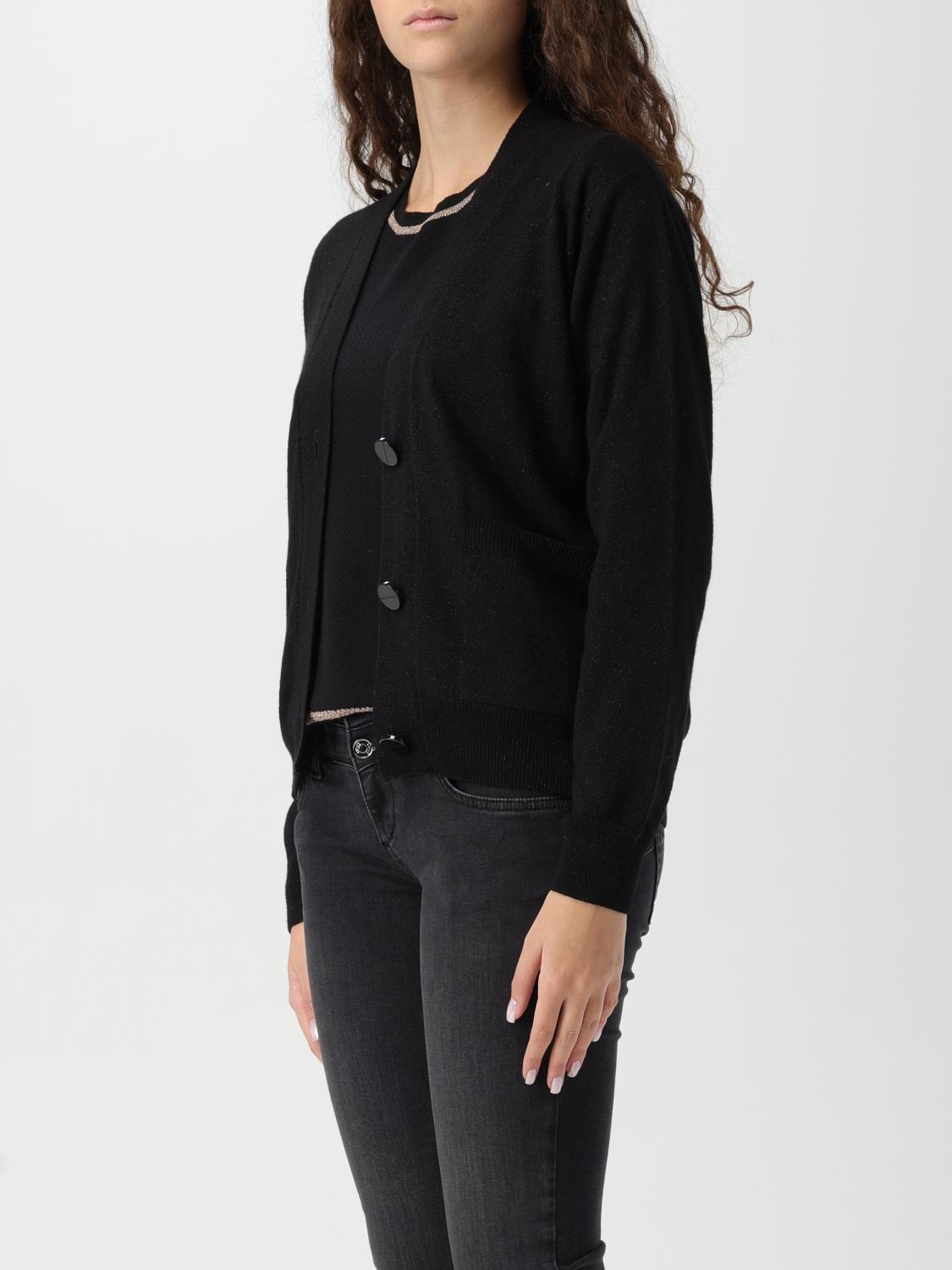 ARMANI EXCHANGE CARDIGAN: Cardigan woman Armani Exchange, Black - Img 3