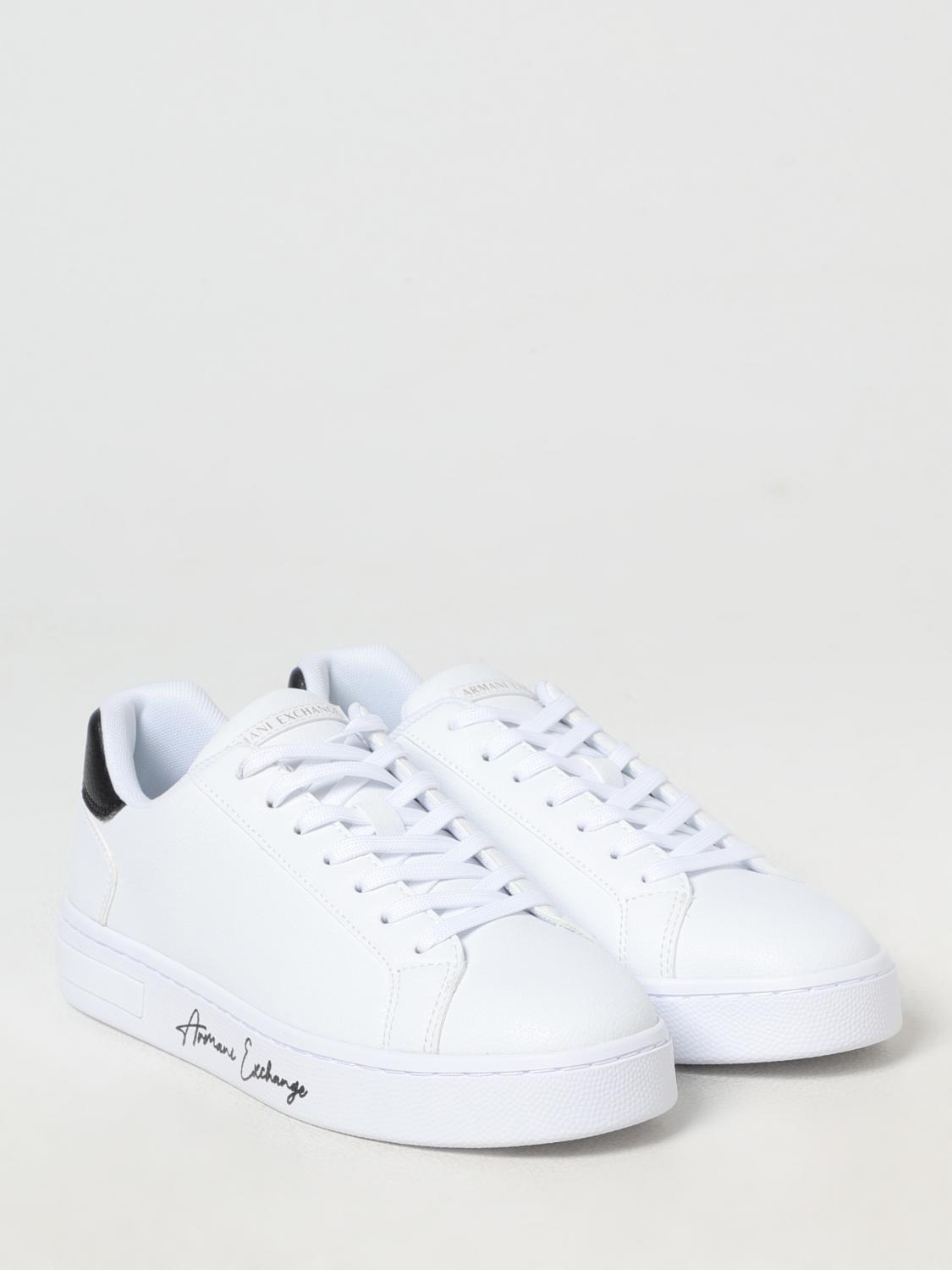 ARMANI EXCHANGE SNEAKERS: Sneakers woman Armani Exchange, White - Img 2