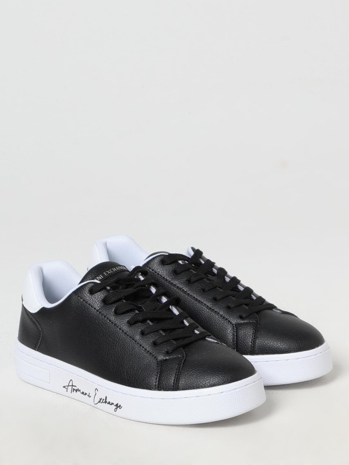 ARMANI EXCHANGE SNEAKERS: Sneakers woman Armani Exchange, Black - Img 2