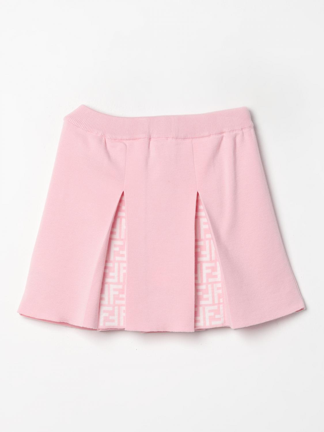 FENDI FALDA: Falda niños Fendi, Blanco - Img 2