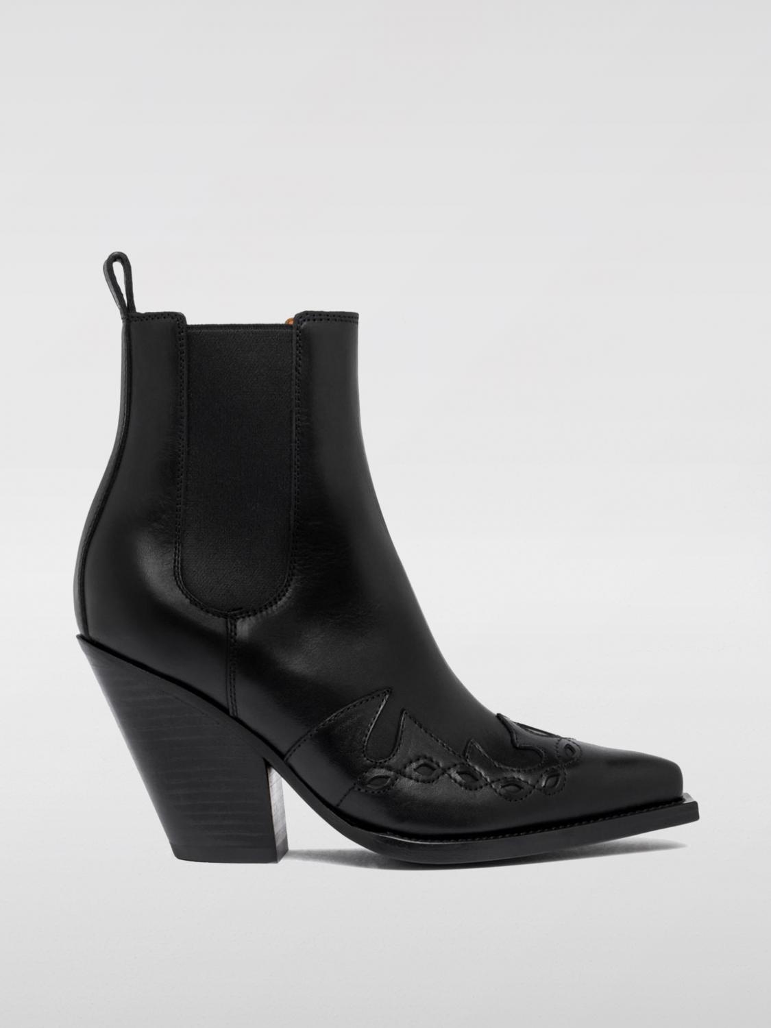 BUTTERO FLAT ANKLE BOOTS: Boots men Buttero, Black - Img 1