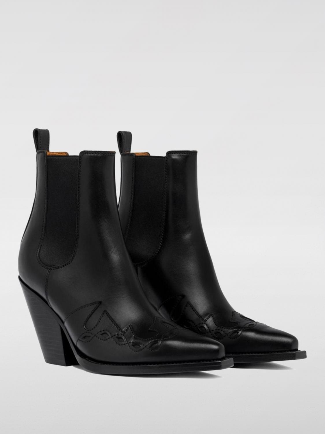 BUTTERO FLAT ANKLE BOOTS: Boots men Buttero, Black - Img 2