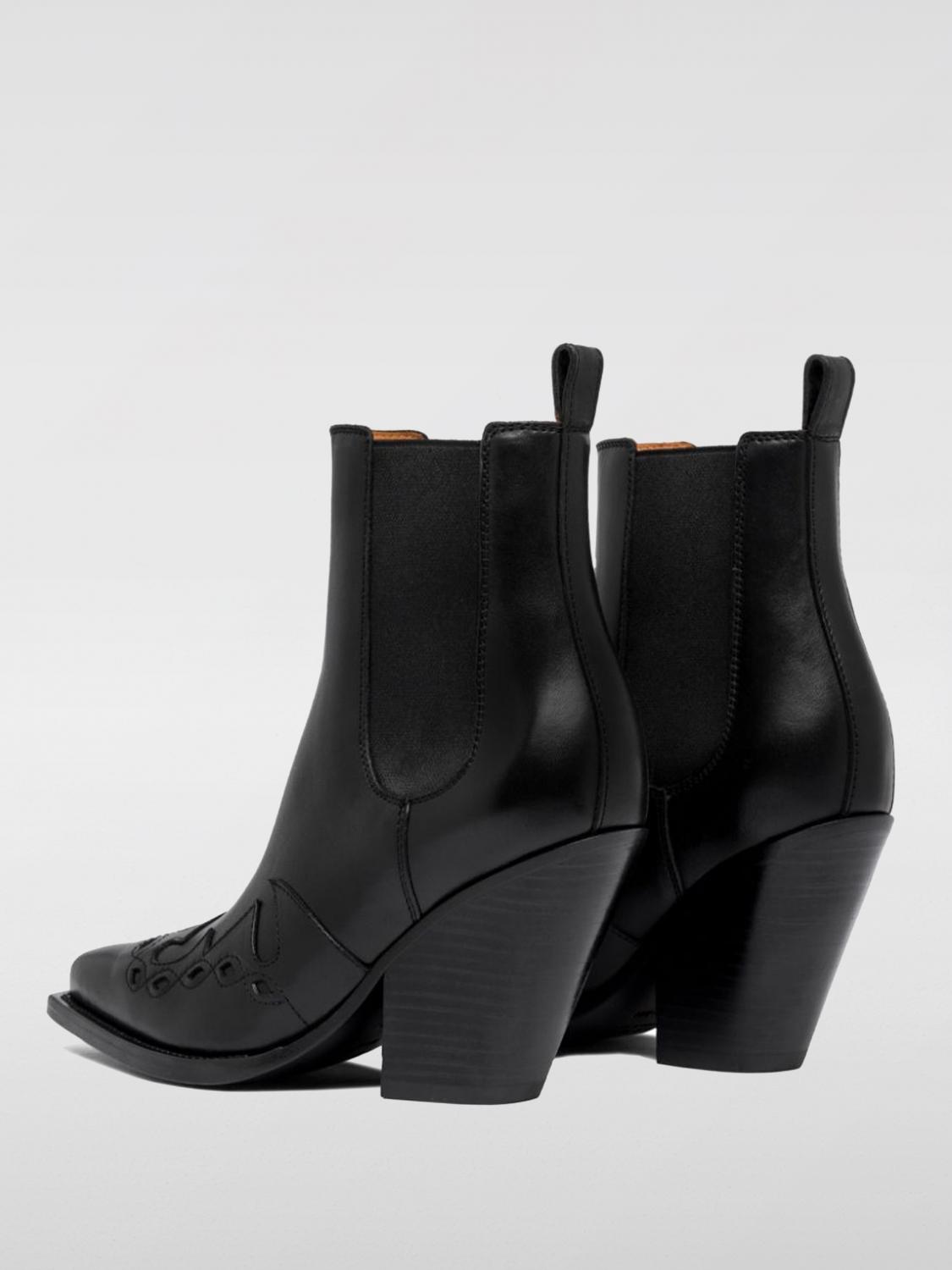 BUTTERO FLAT ANKLE BOOTS: Boots men Buttero, Black - Img 3