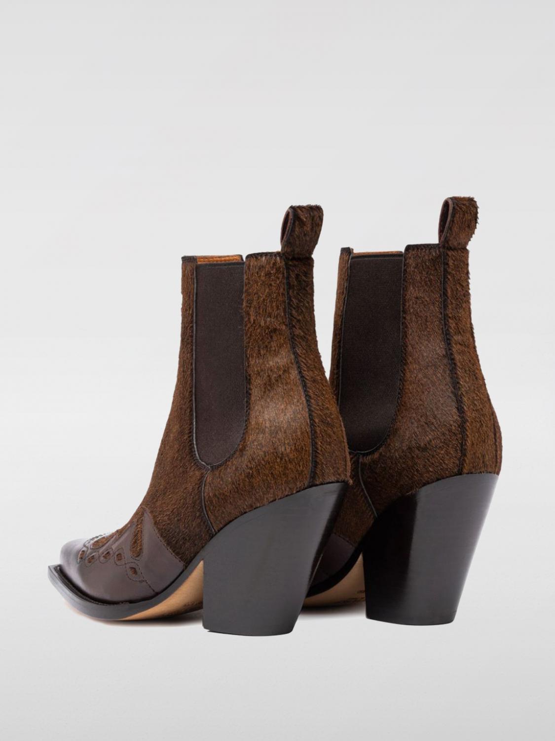 BUTTERO FLAT ANKLE BOOTS: Boots men Buttero, Brown - Img 3