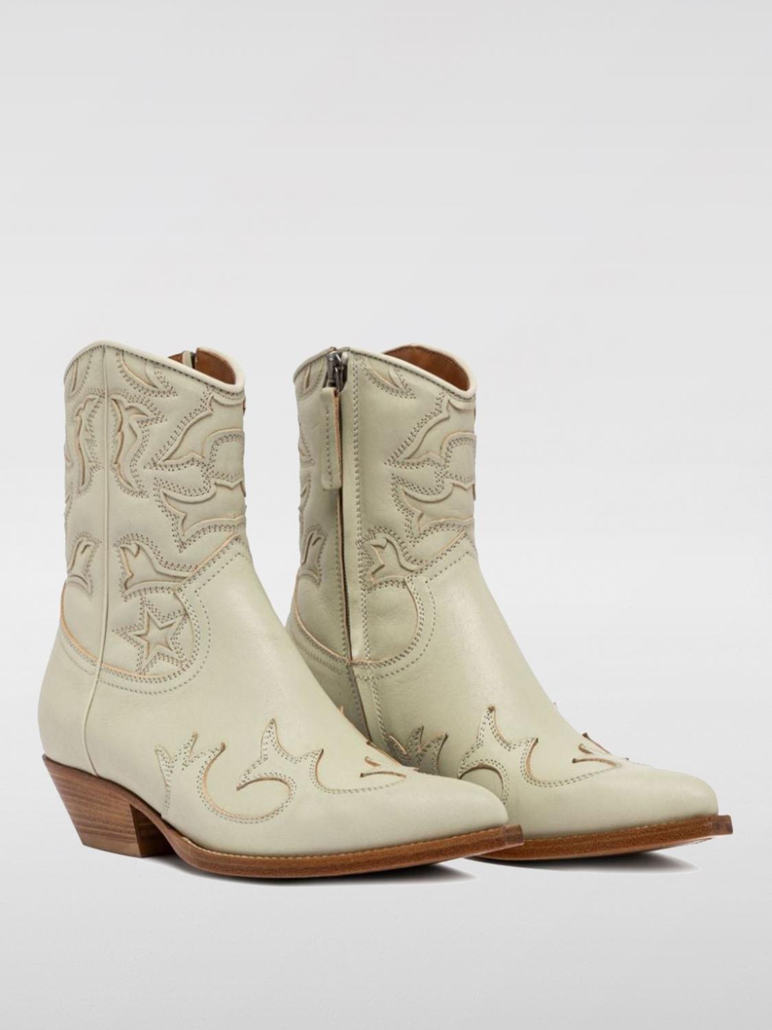 BUTTERO FLAT ANKLE BOOTS: Boots men Buttero, Mastic - Img 2