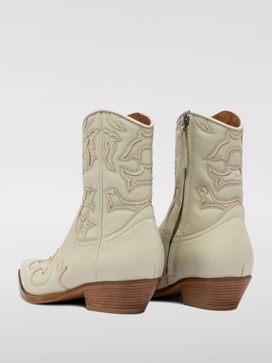 BUTTERO FLAT ANKLE BOOTS: Boots men Buttero, Mastic - Img 3