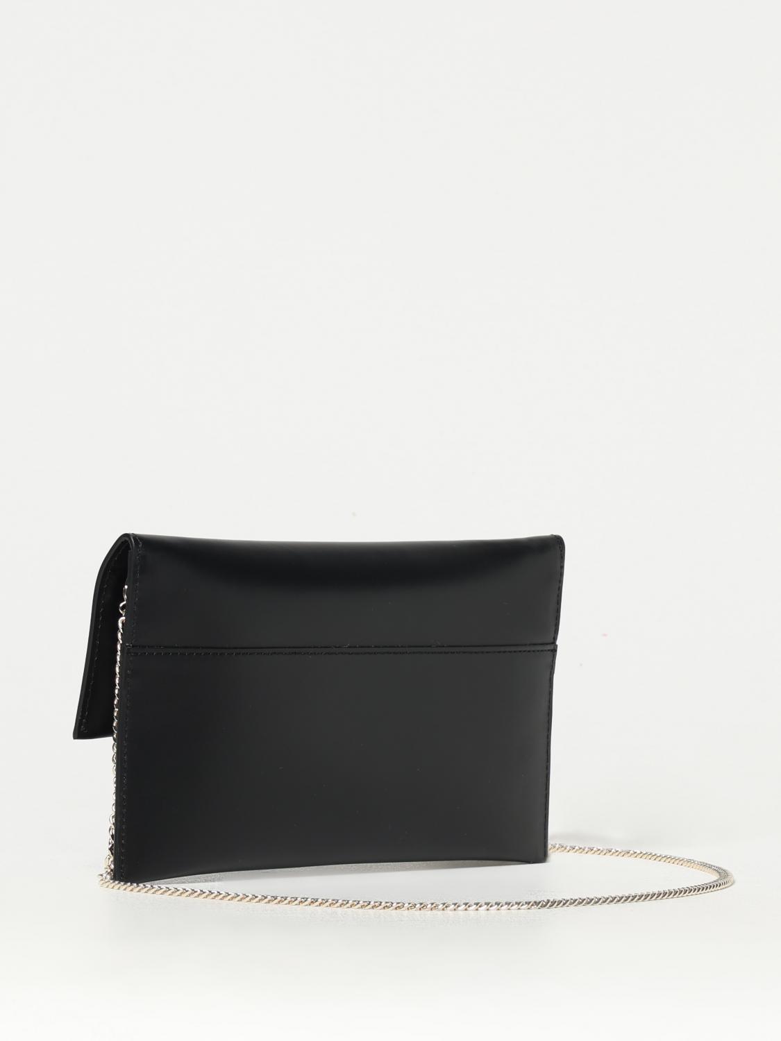 PATRIZIA PEPE CLUTCH: Clutch Patrizia Pepe in pelle sintetica , Nero - Img 2