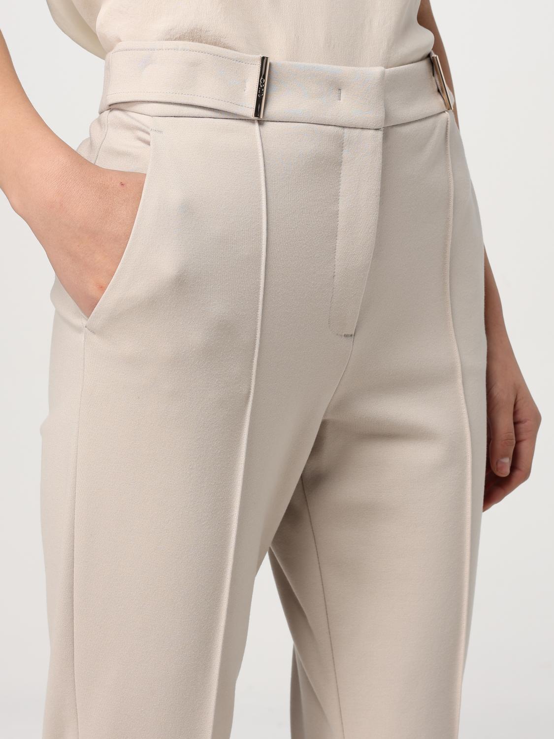 LIU JO PANTS: Pants woman Liu Jo, Grey - Img 3