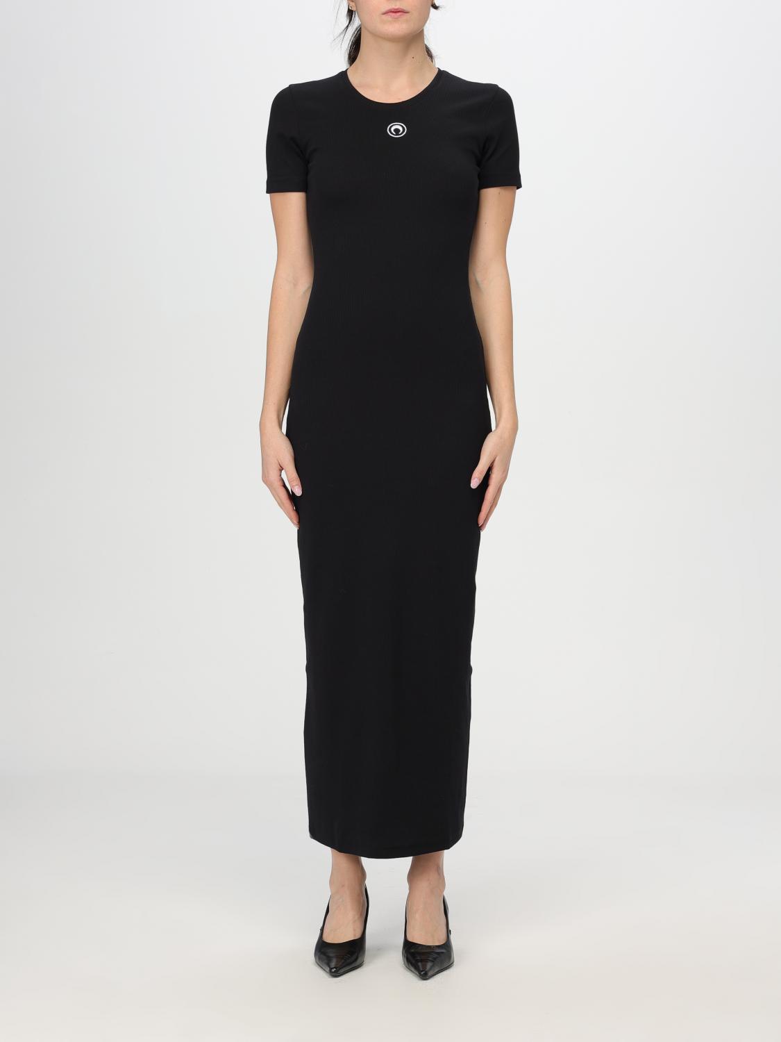 MARINE SERRE DRESS: Dress woman Marine Serre, Black - Img 1