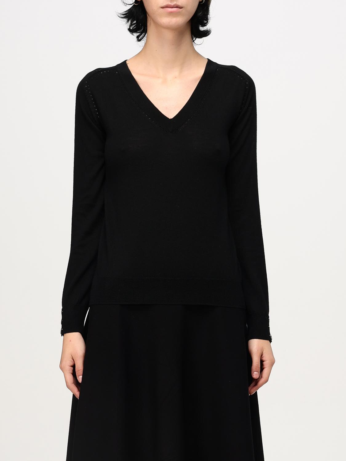 LIU JO SWEATER: Sweater woman Liu Jo, Black - Img 1