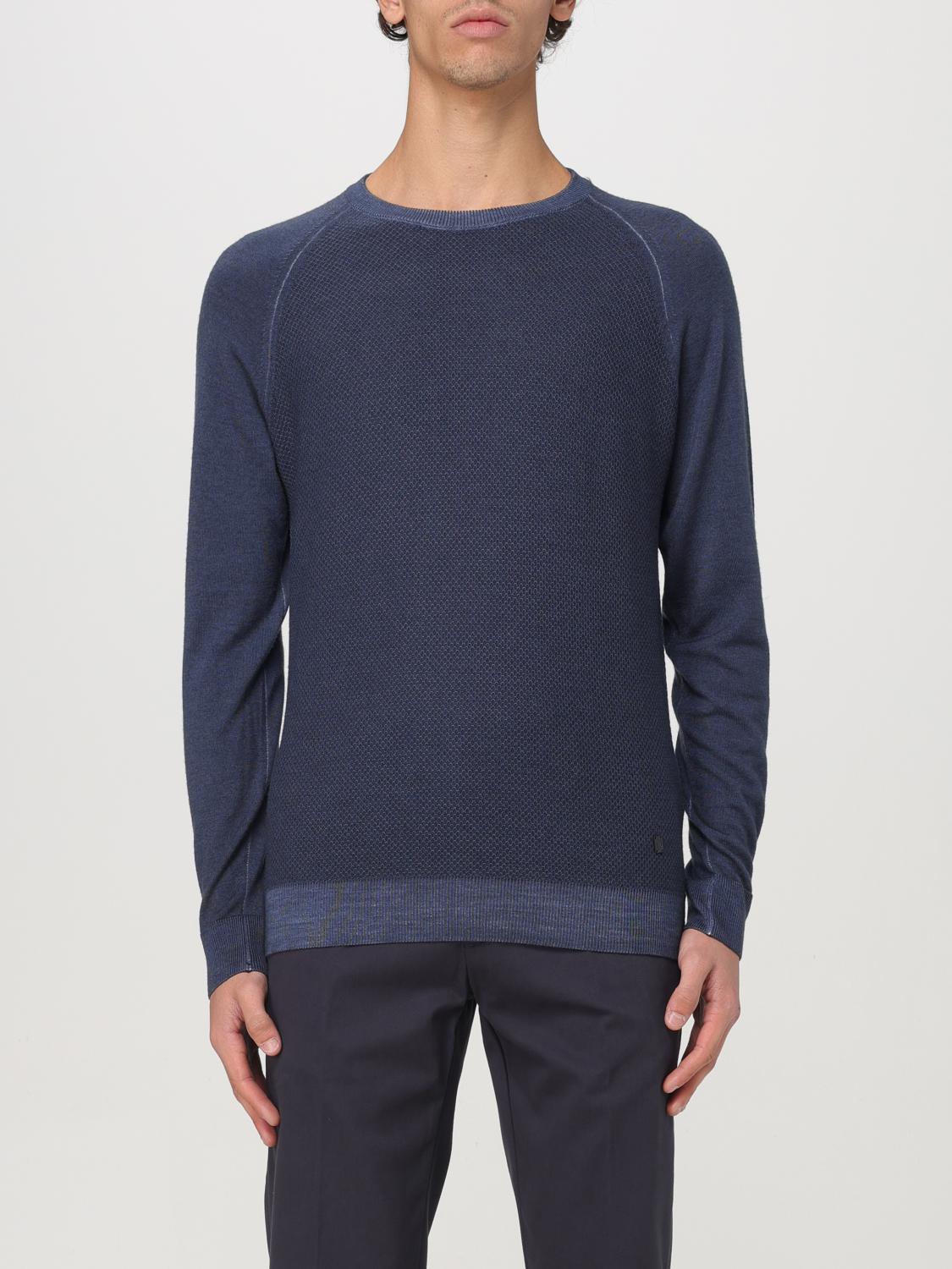 LIU JO SWEATER: Sweater men Liu Jo, Blue - Img 1